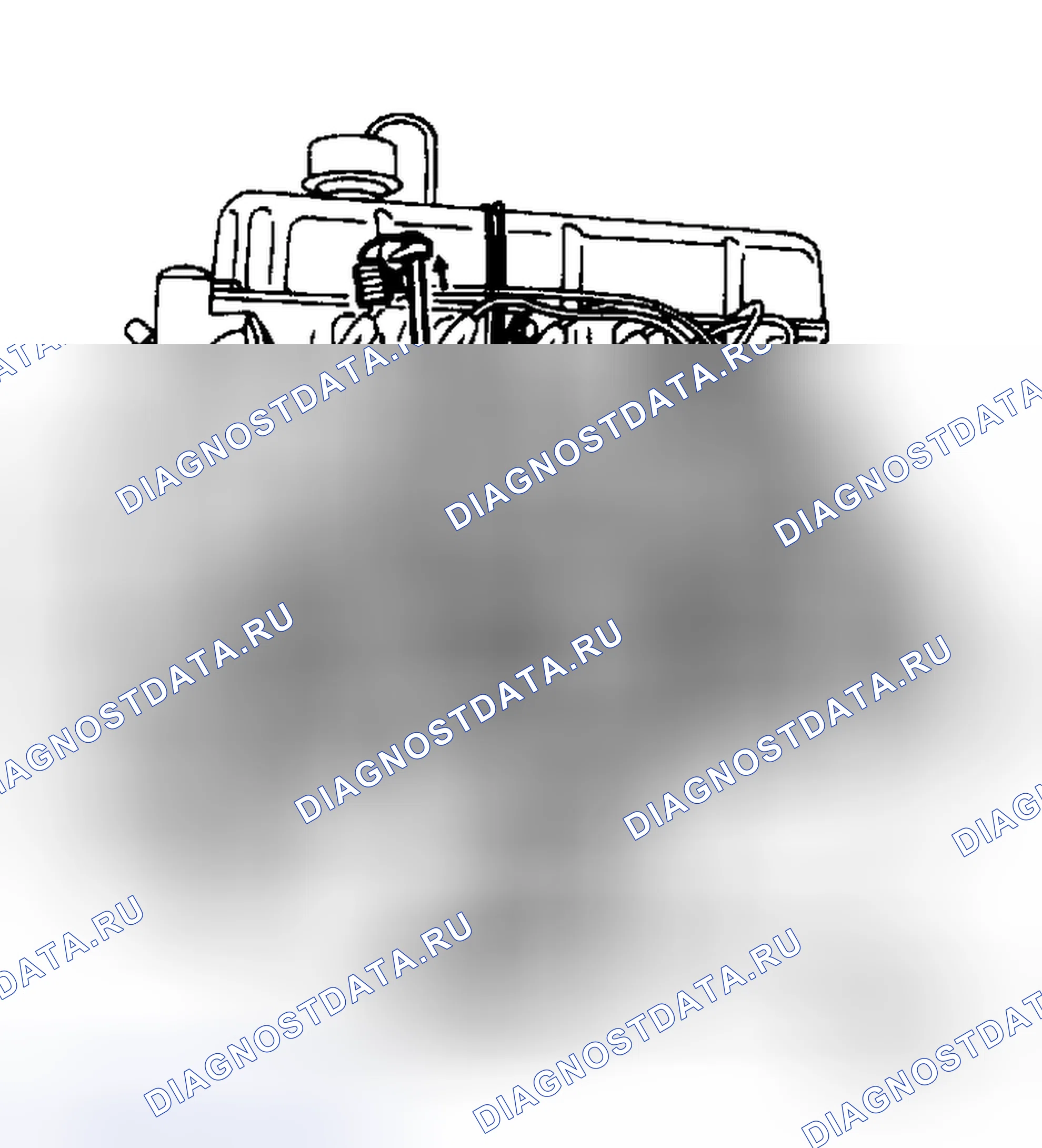 Рис. 18: Система смазки двигателя. Ford Club Wagon E350 
