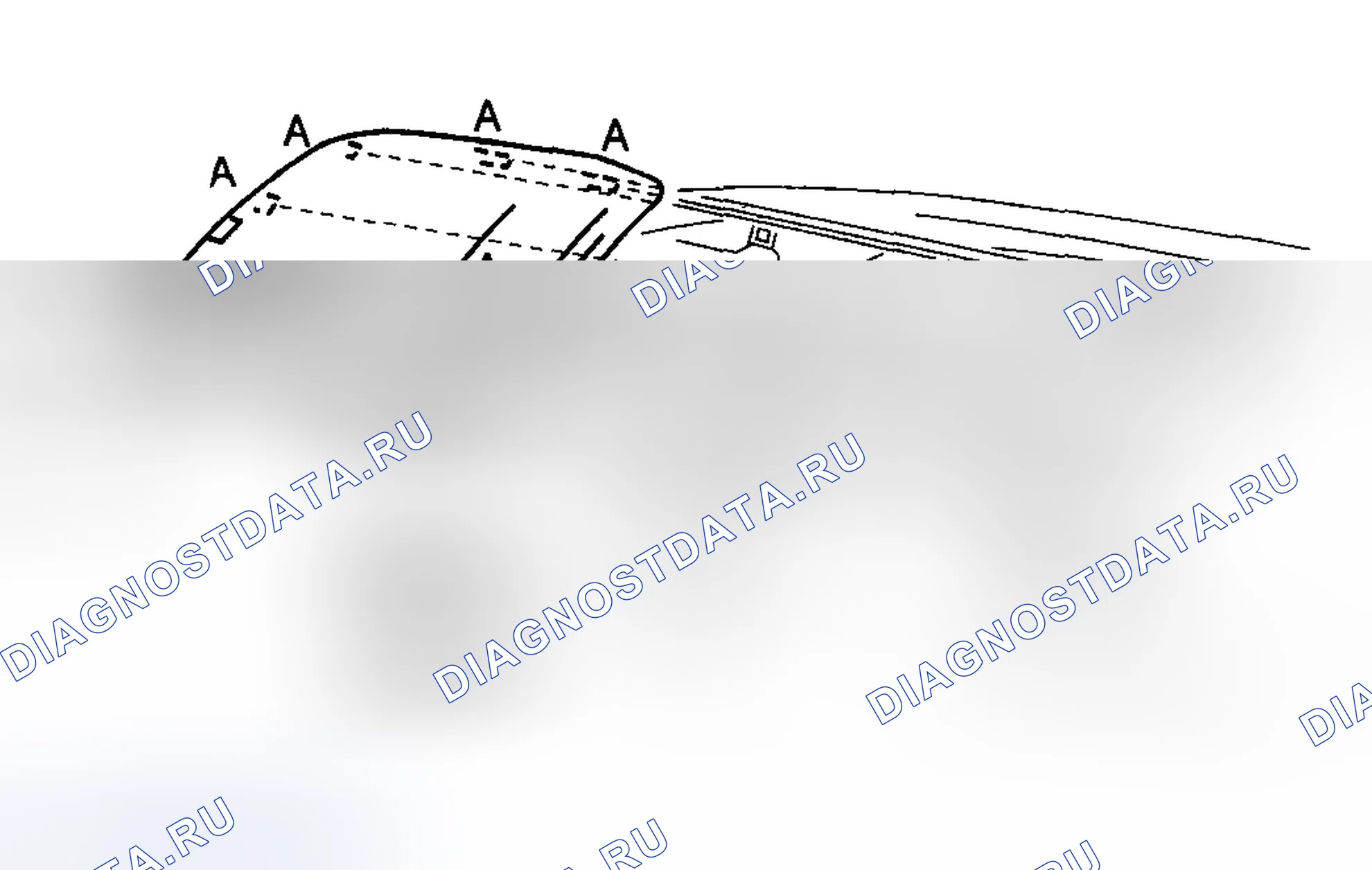 Рис. 25: СНЯТИЕ / УСТАНОВКА ЦЕНТРАЛЬНОЙ ПАНЕЛИ приборной панели. Mazda 5 I