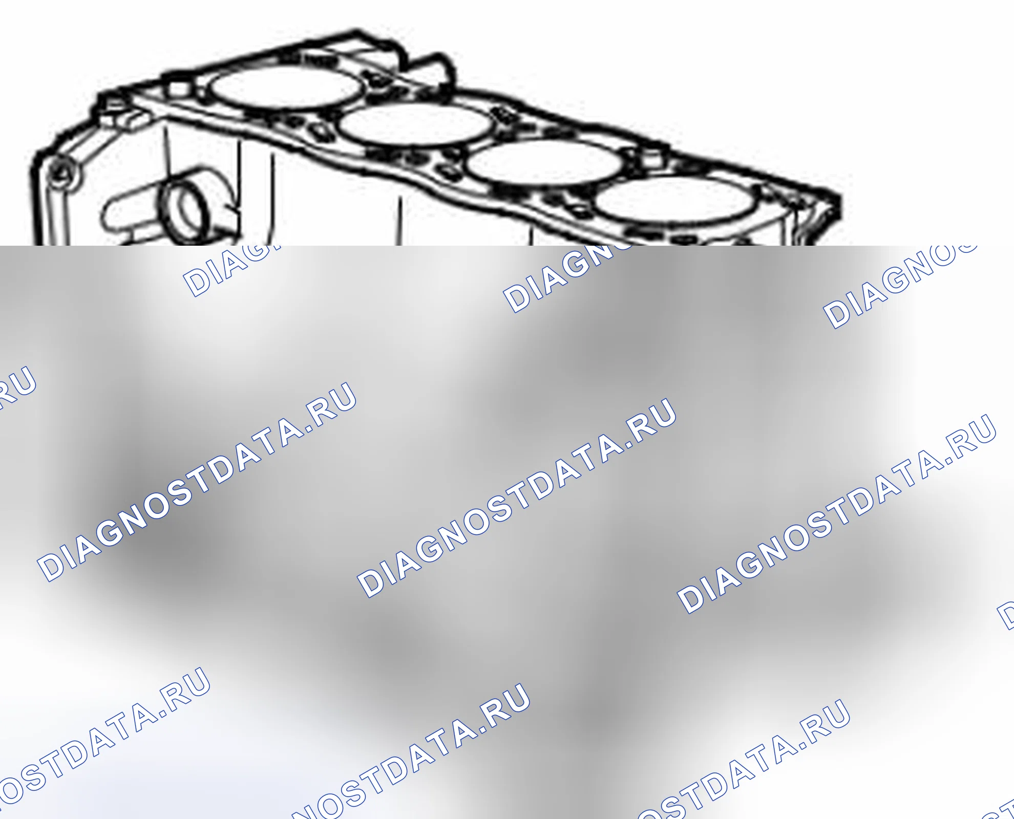 Рис. 339: Блок двигателя. Kia Picanto III