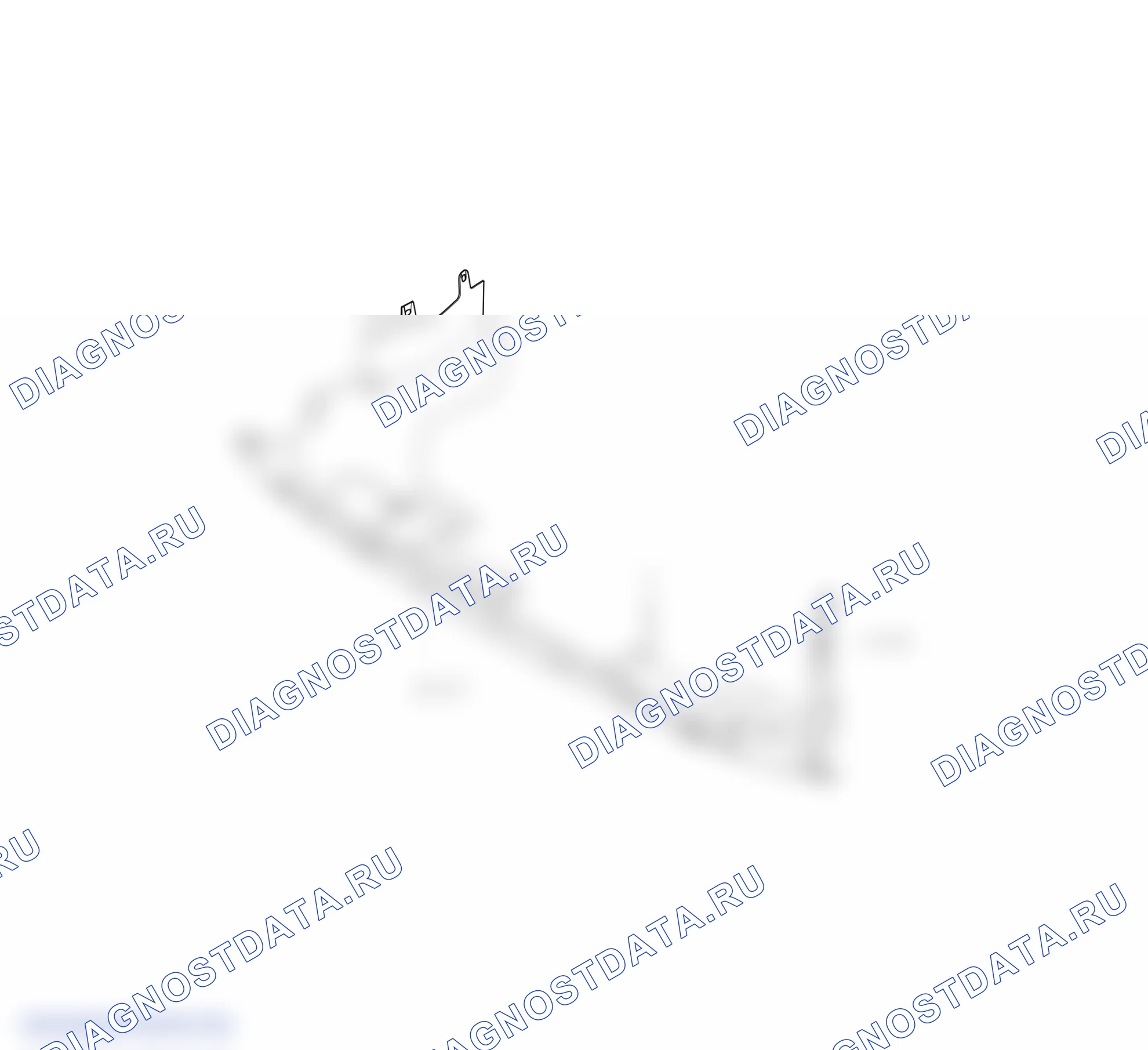 Схема расположения дефлектора под кузова — Haval F5. Haval F5 I