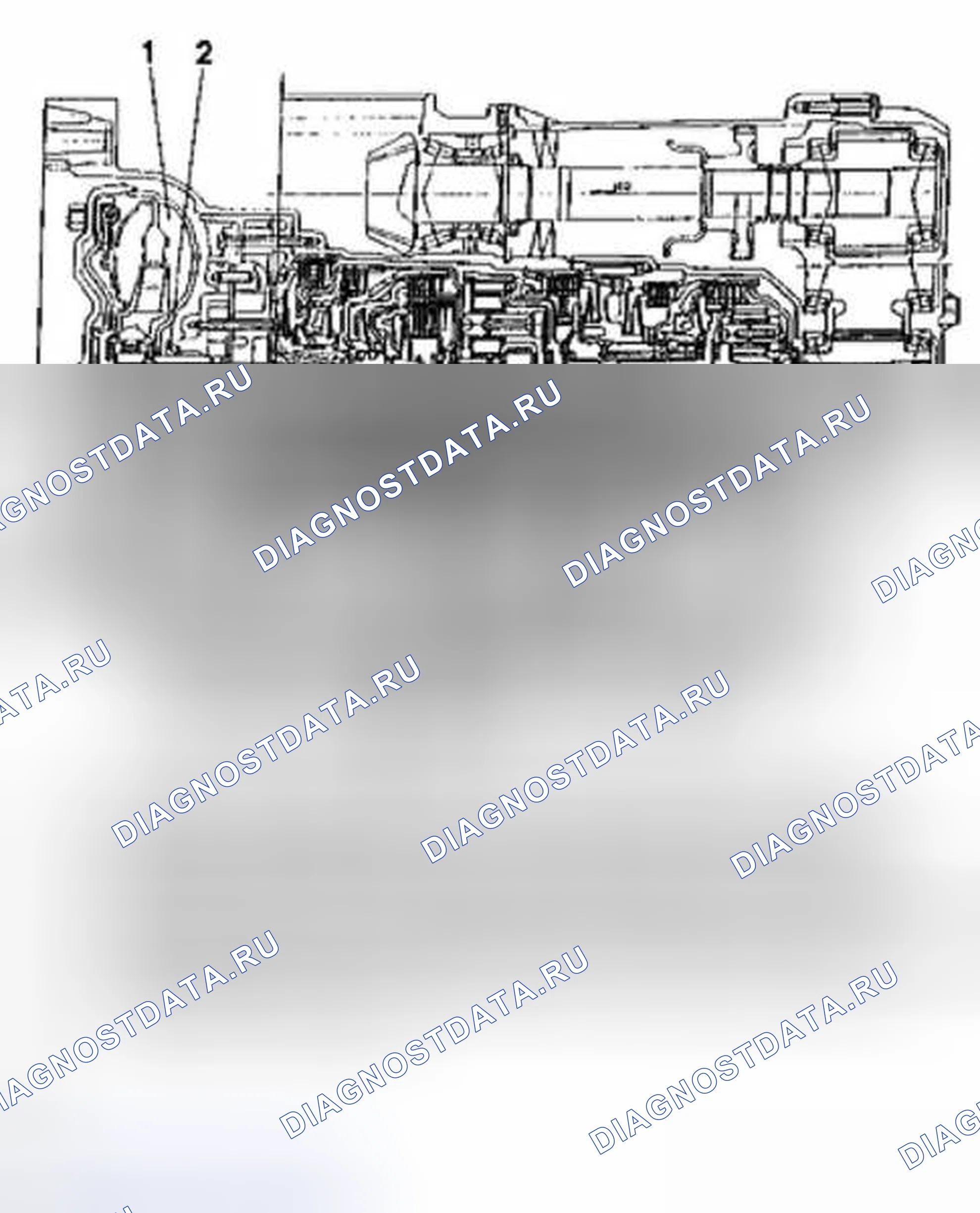 Рис. 4: Трансмиссия Tiptronic (A86). Porsche Boxster 986 рестайлинг