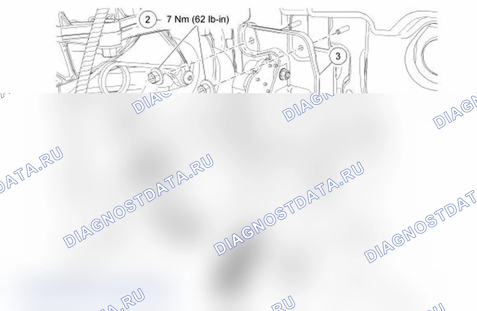 Рис. 1: Педаль акселератора - фиксированная. Ford Explorer IV