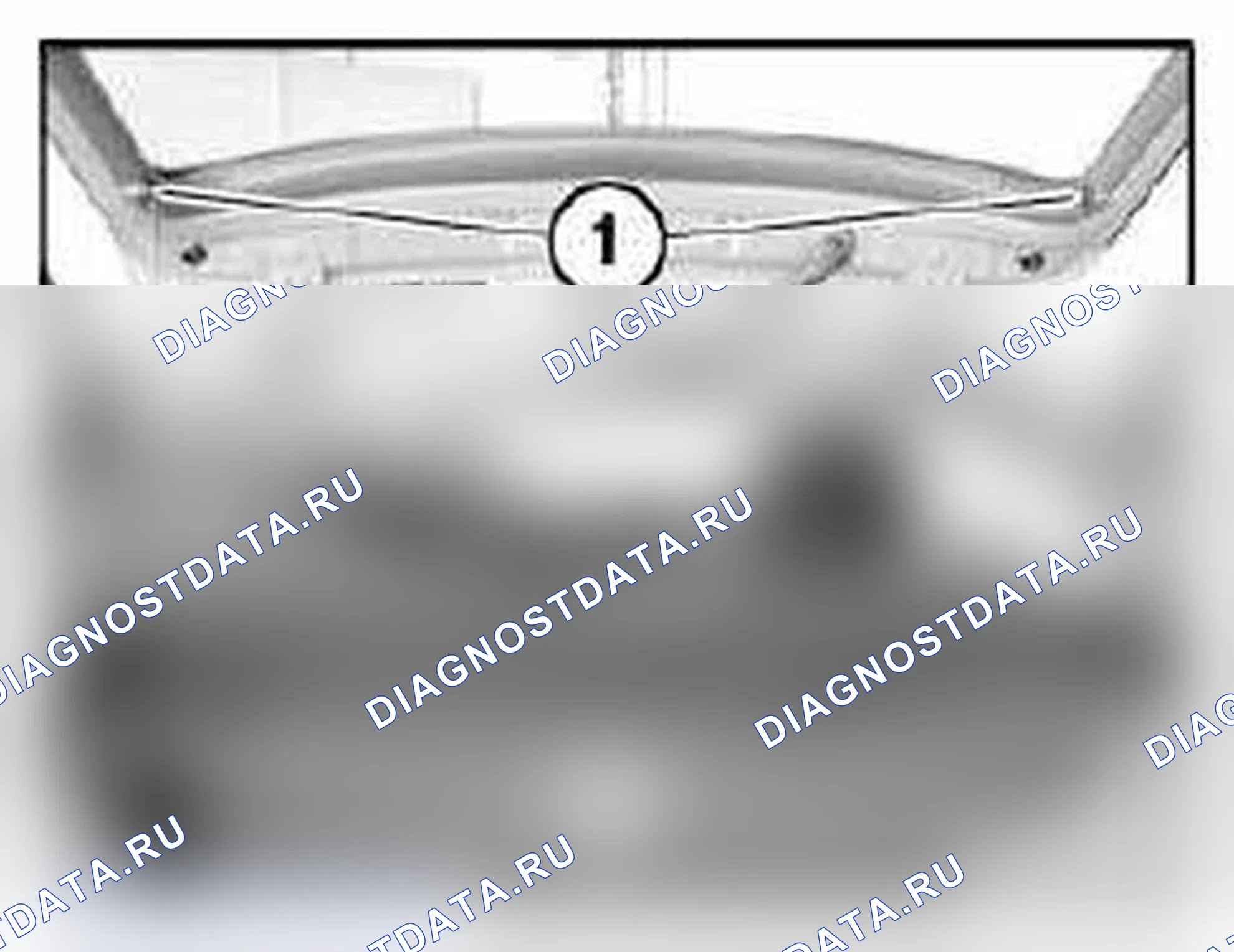 Рис. 306: 51 46 003 СНЯТИЕ И УСТАНОВКА/ЗАМЕНА НАКЛАДКИ ДЛЯ ПОЛКИ ЗАДНЕГО УЧАСТКА. MINI Cooper Clubman I рестайлинг