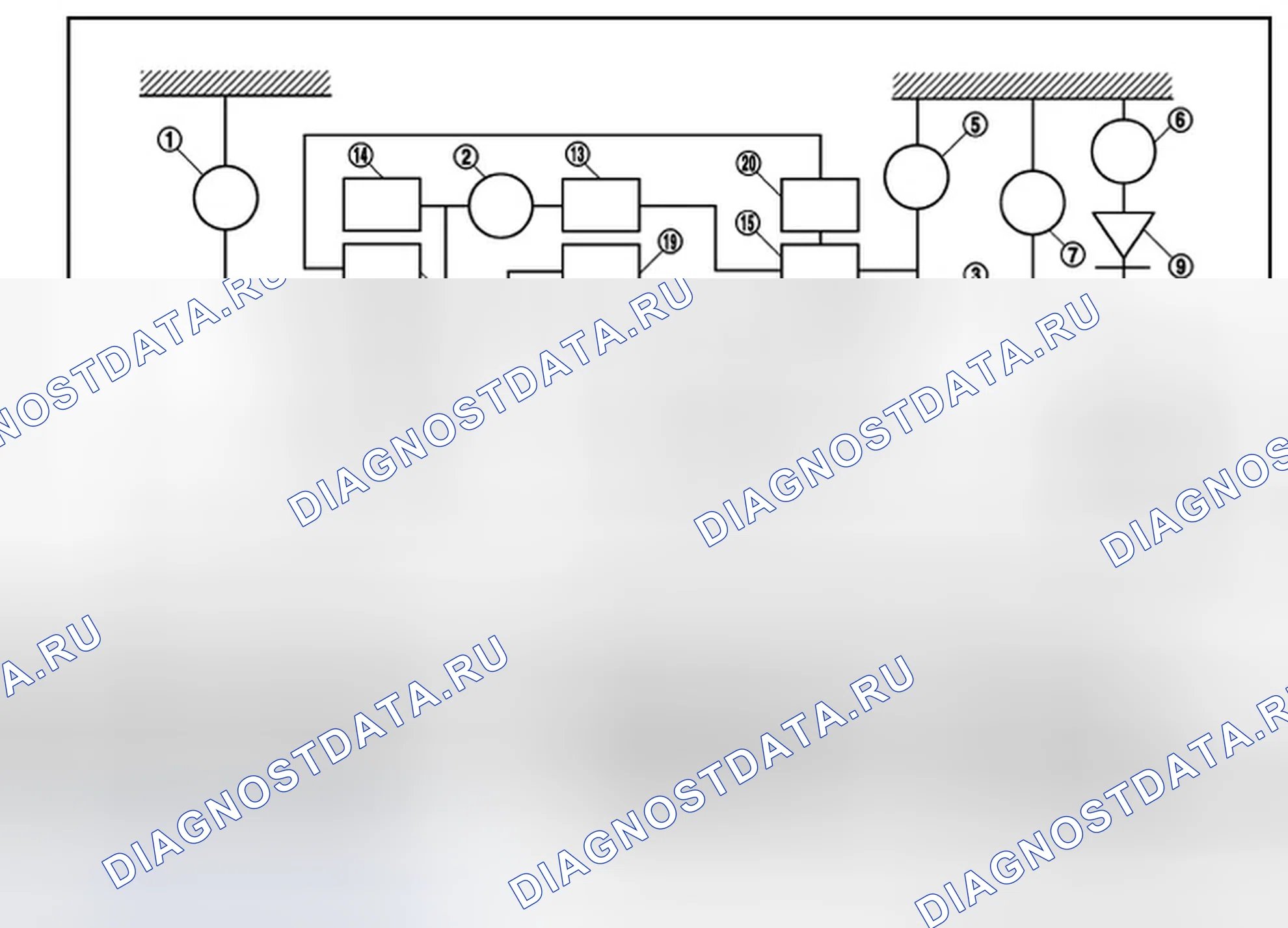 Рис. 3: Схема системы. Infiniti EX35 I