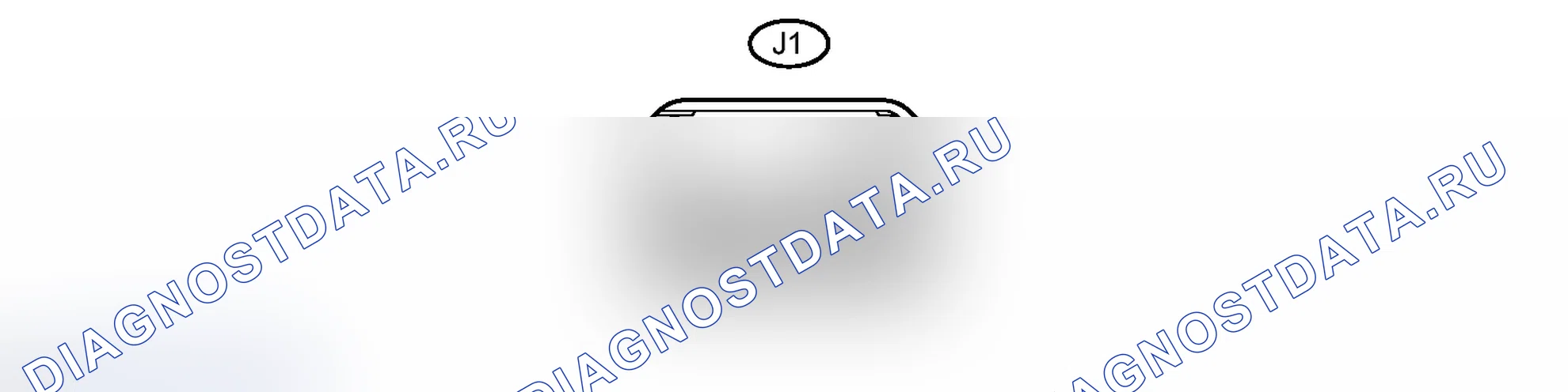 Рис. 3: КЛЕММЫ ЭБУ. Toyota Prius C I