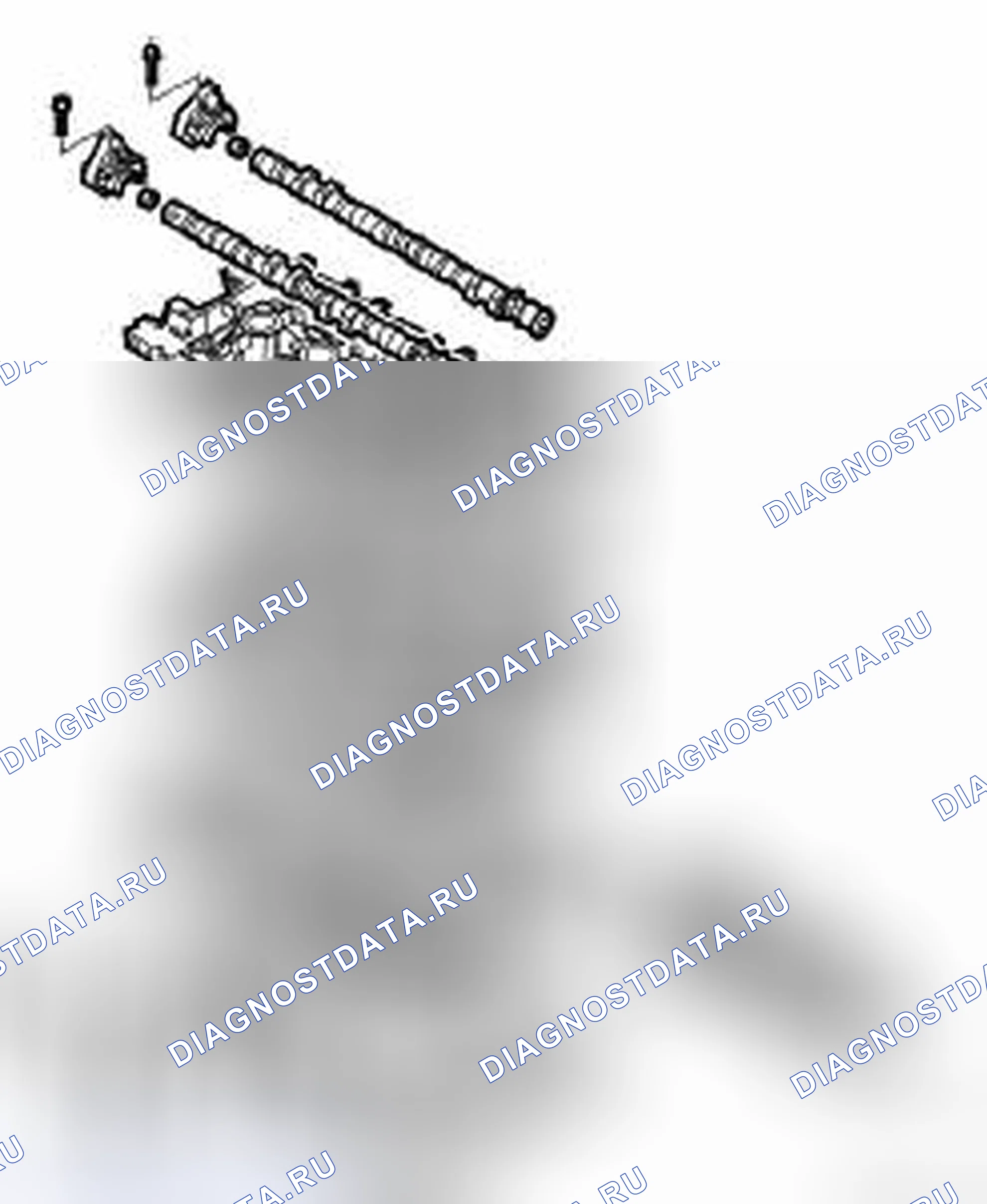 Рис. 323: Блок двигателя. Kia Optima II