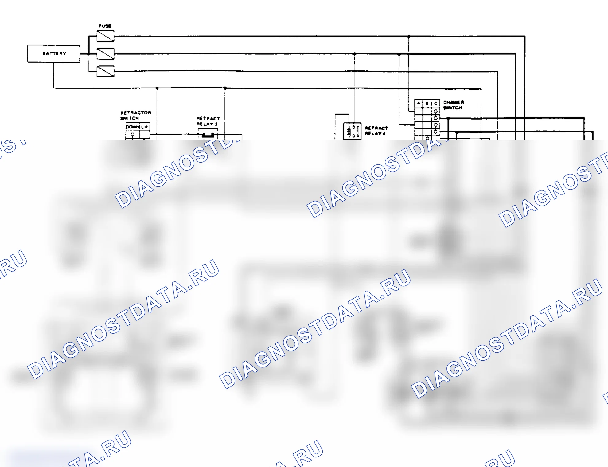 Рис. 5: СХЕМНЫЙ РЕЖИМ РАБОТЫ [C-2]. Nissan Pulsar N13