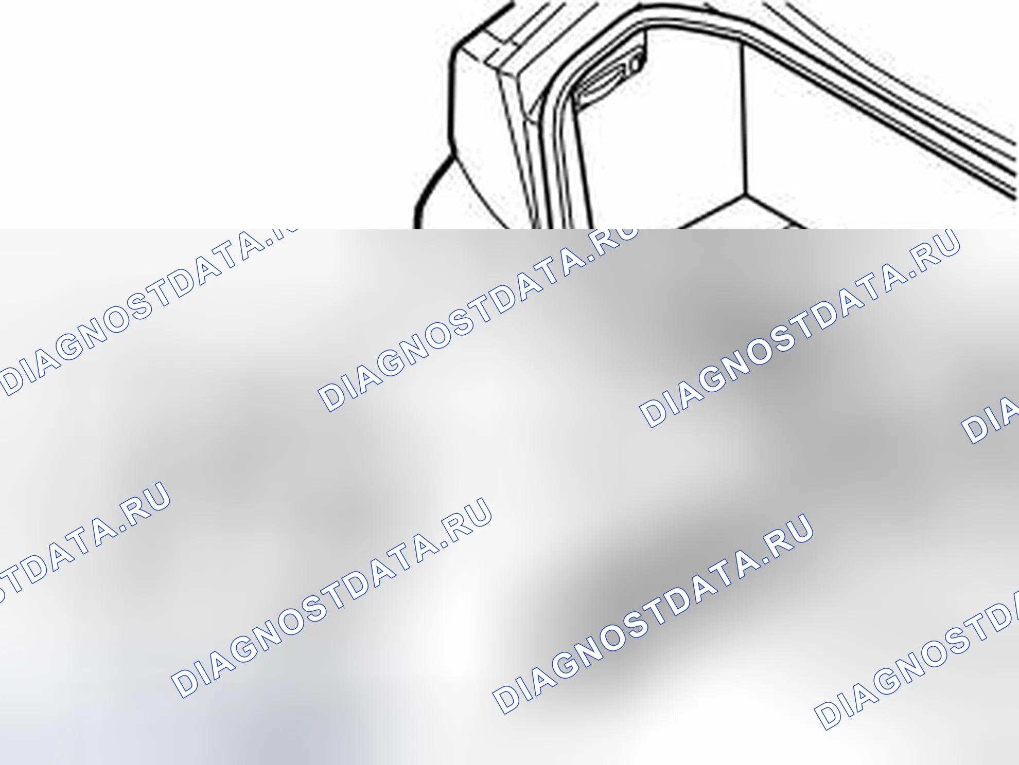Рис. 59: Хранение сцепки. Volvo S80 I рестайлинг