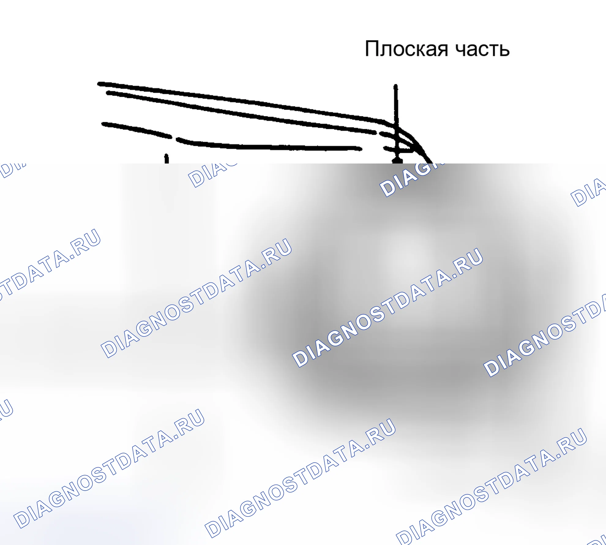 Рис. 3: Градуировка штифта регулировки развала (Sentra). Nissan Stanza II