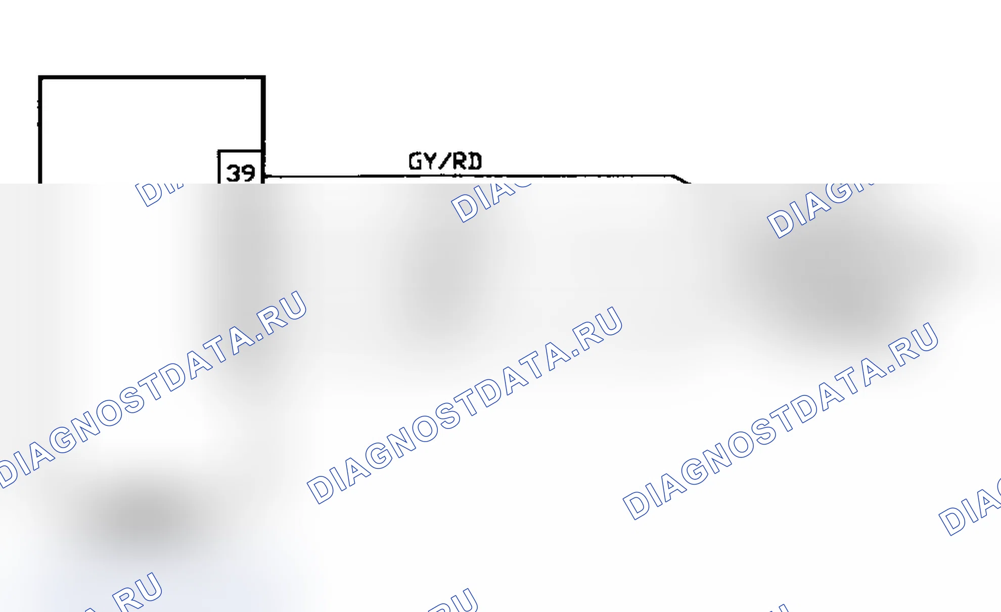 Рис. 317: DR-30. Принципиальная схема. Dodge Dynasty I