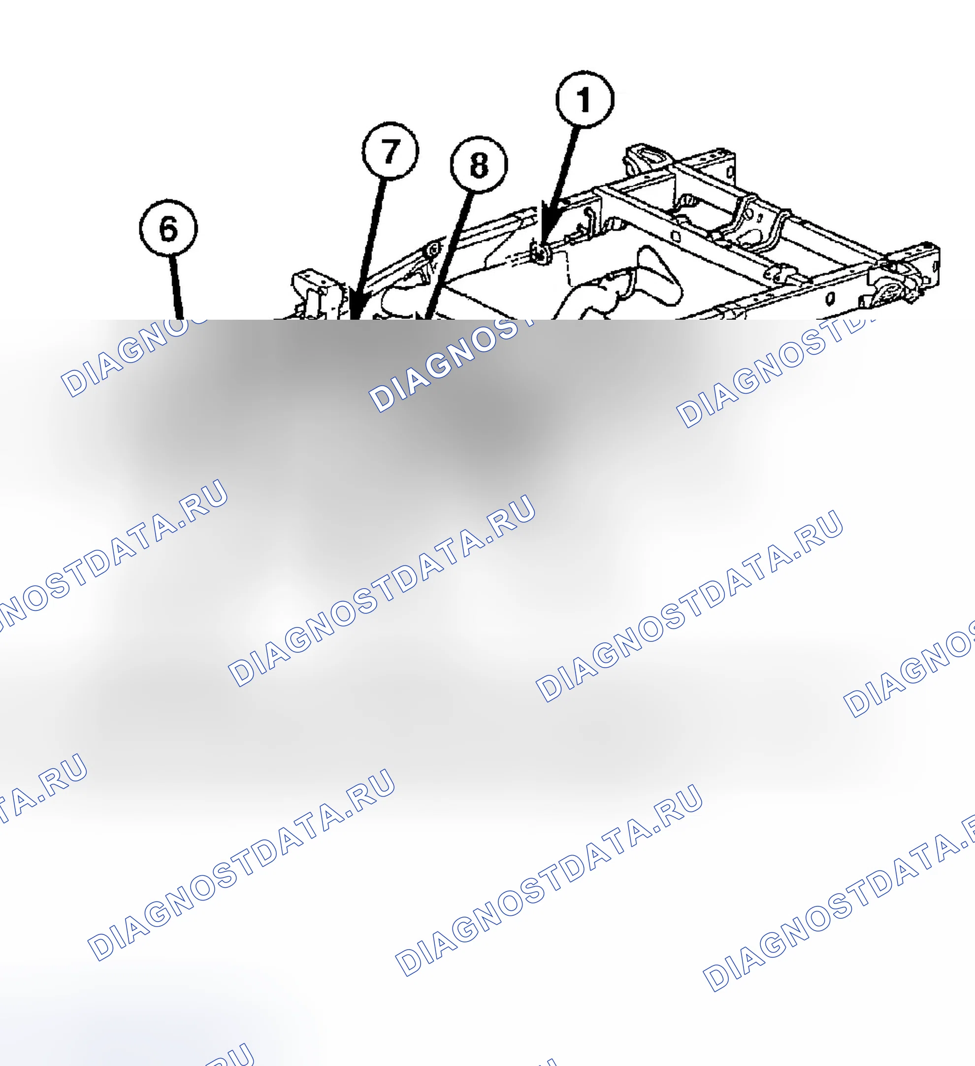 Рис. 24: ДЕМОНТАЖ. Dodge Pickup R1500 