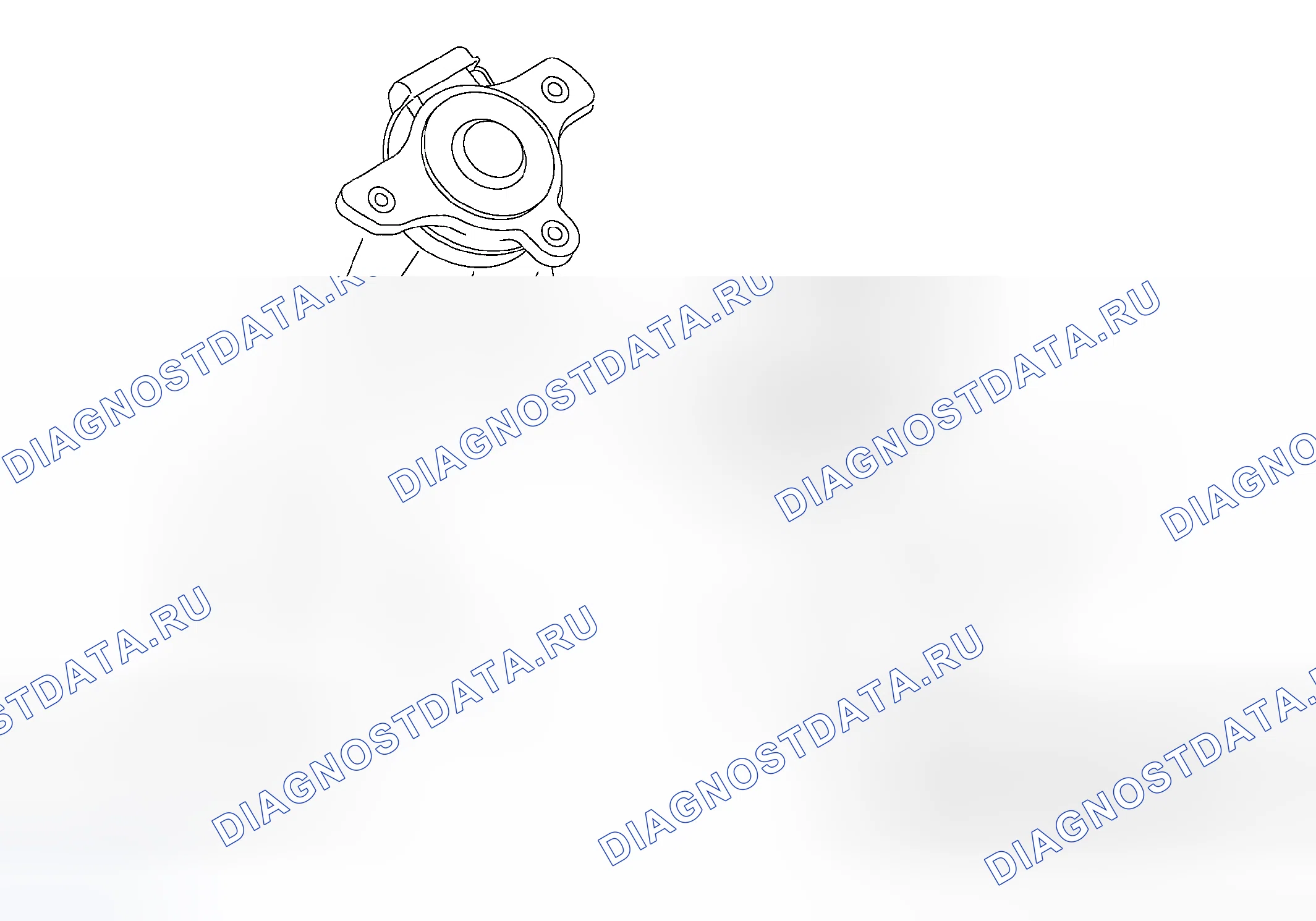 Рис. 303: МОНТАЖ ДВИГАТЕЛЯ. Subaru Outback BP