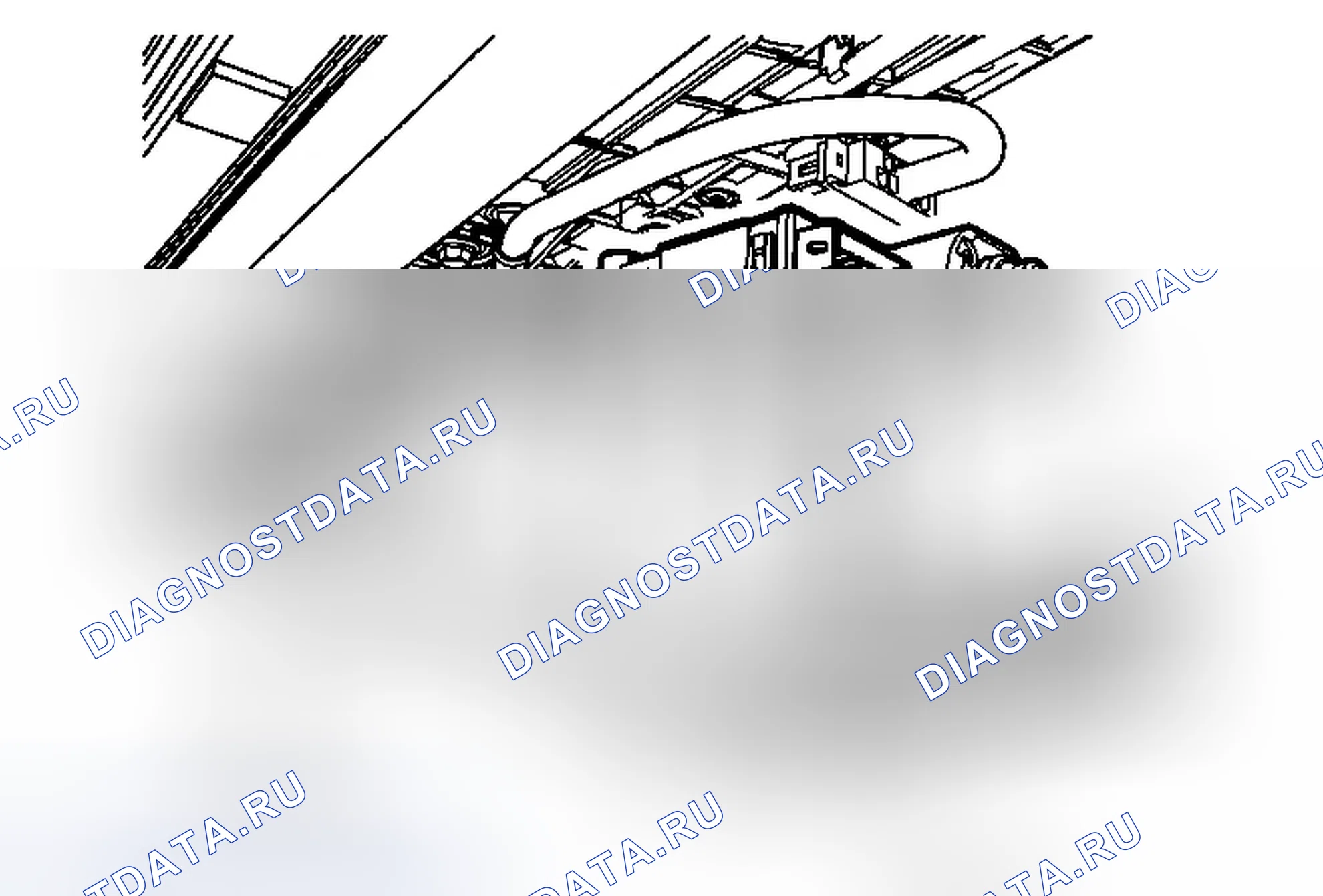 Рис. 10: Замена мотора люк Sunshade. Buick LaCrosse II рестайлинг