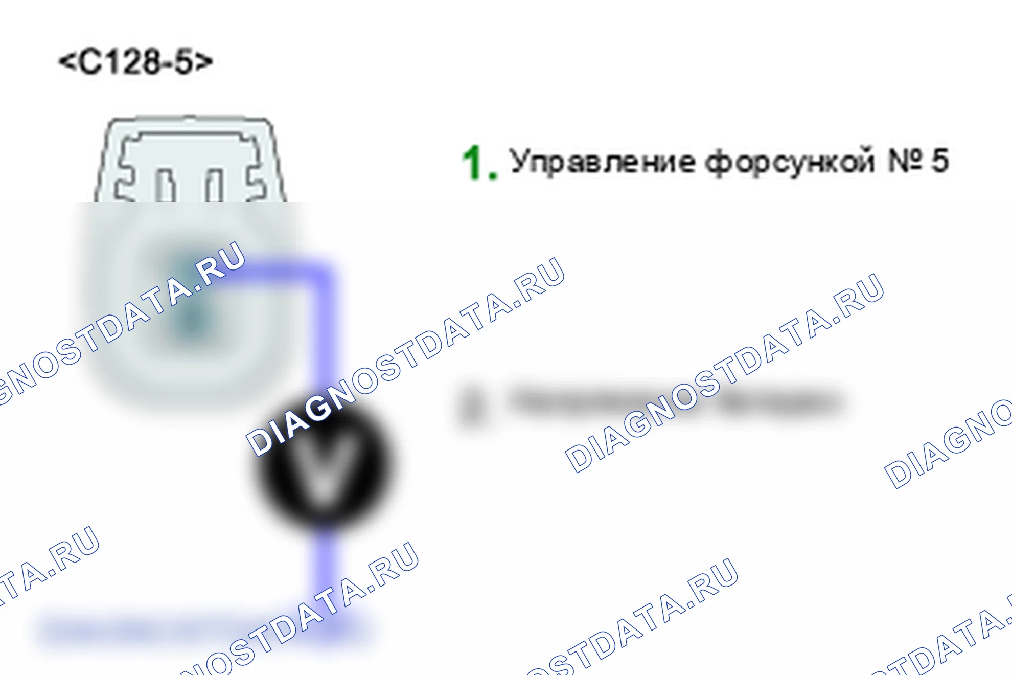 P0274: Цилиндр 5 - цепь форсунки высокий. Kia Sorento BL