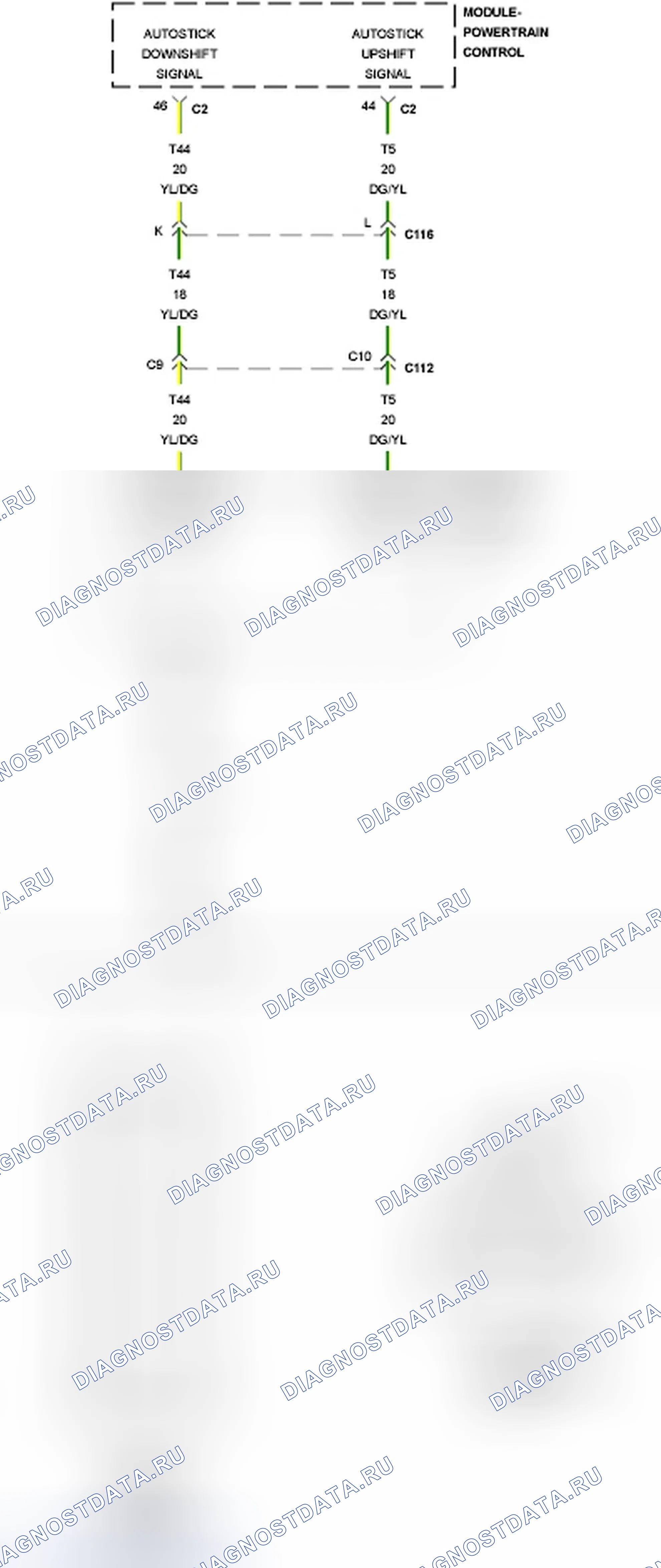 Рис. 18: Принципиальная схема. Dodge Journey I
