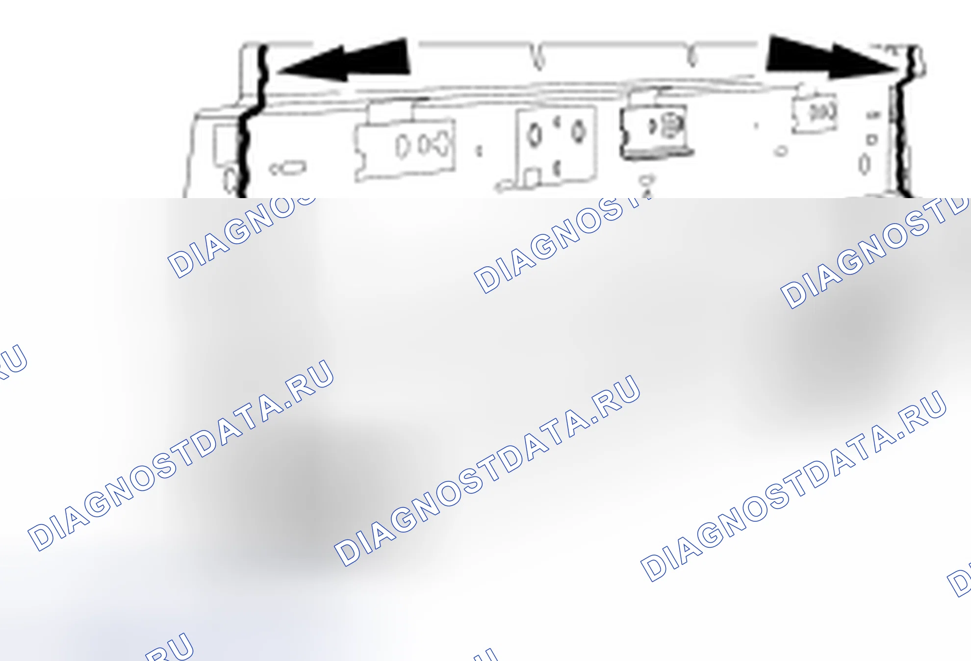 Рис. 98: Усиление задней панели кабины. Ford Pickup F250 Super Duty II