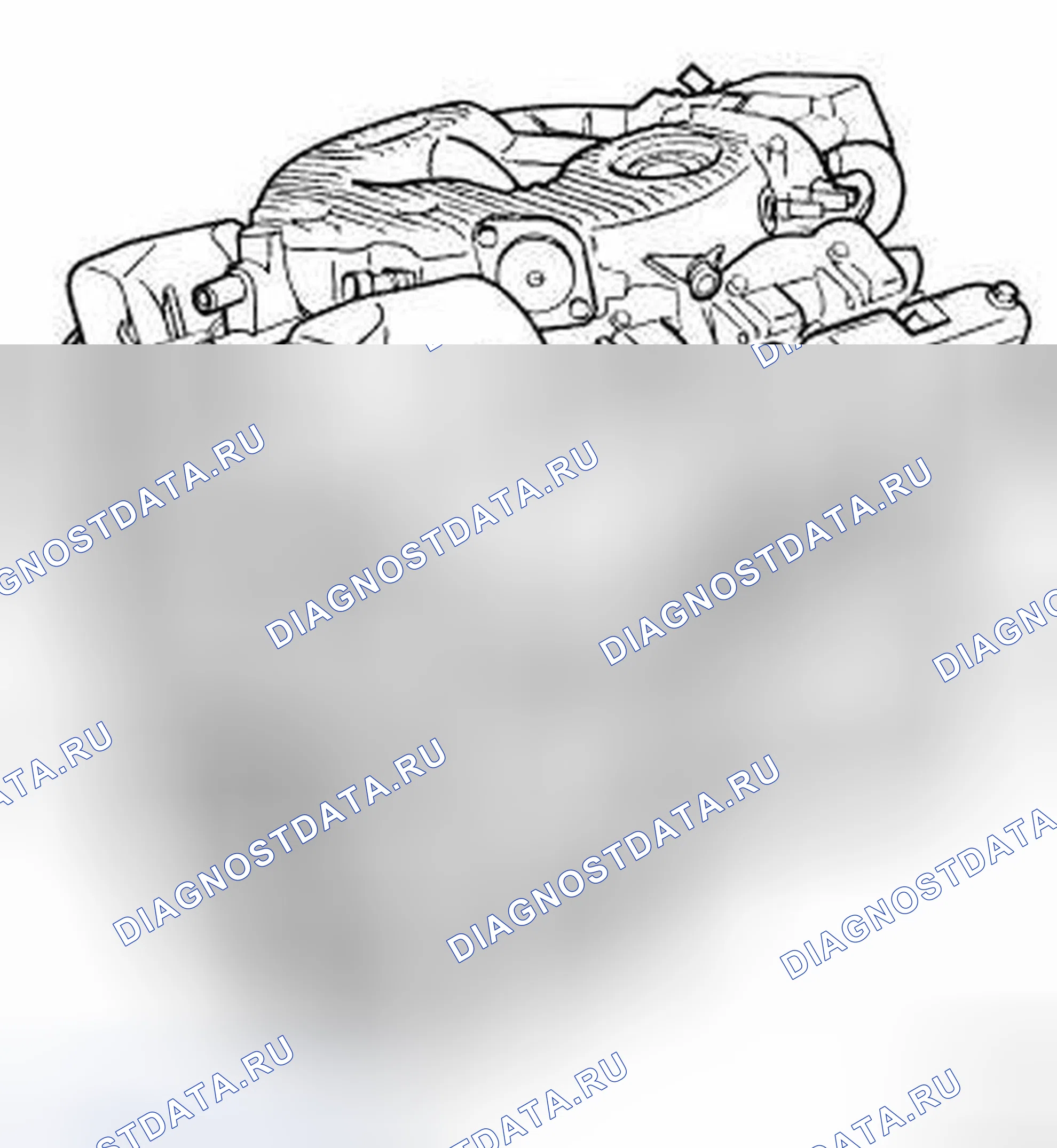 Рис. 585: ОПИСАНИЕ механической части двигателя. Dodge Journey I