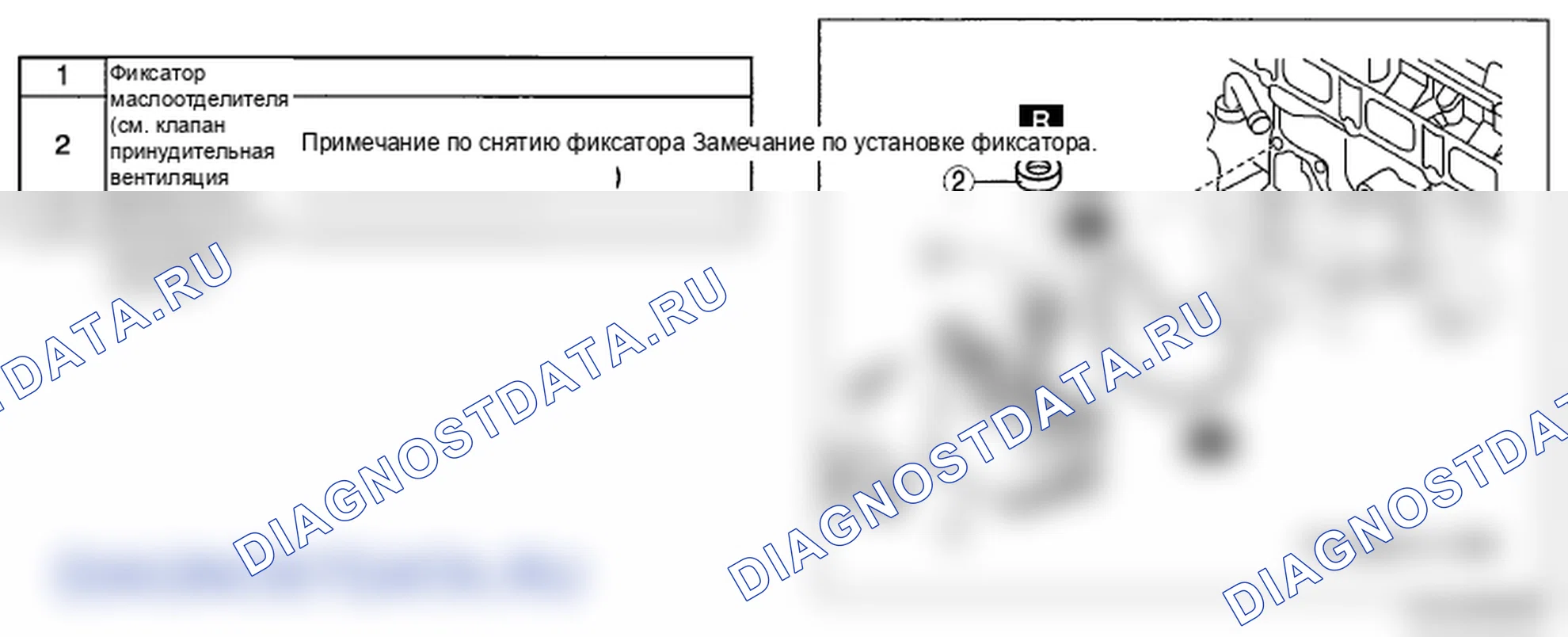 Рис. 47: ДЕМОНТАЖ / МОНТАЖ КЛАПАНА ПРИНУДИТЕЛЬНОЙ ВЕНТИЛЯЦИИ КАРТЕРА (принудительная вентиляция картера (PCV) (принудительная вентиляция картера)) [L5]. Mazda CX-7 I рестайлинг