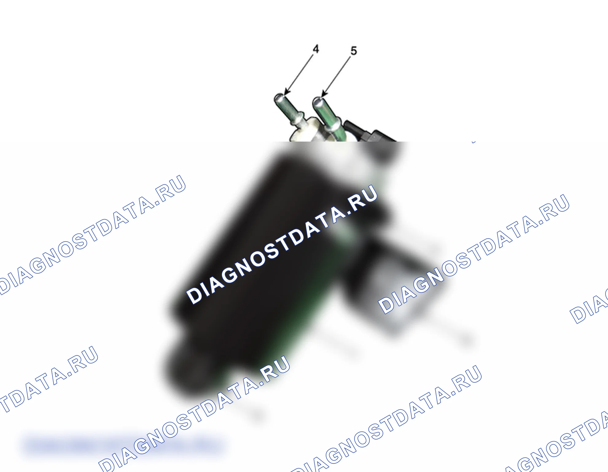 Детали топливного фильтра. Hyundai ix35 EL