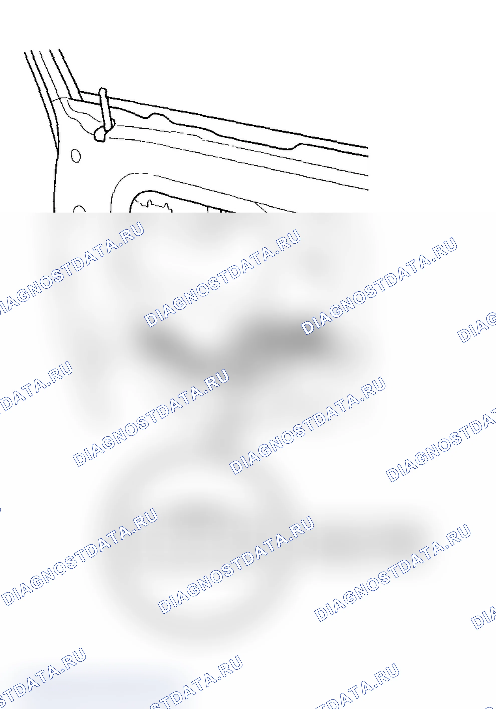 Рис. 33: Испытание выключателя цилиндра дверного ключа. Acura RSX I рестайлинг