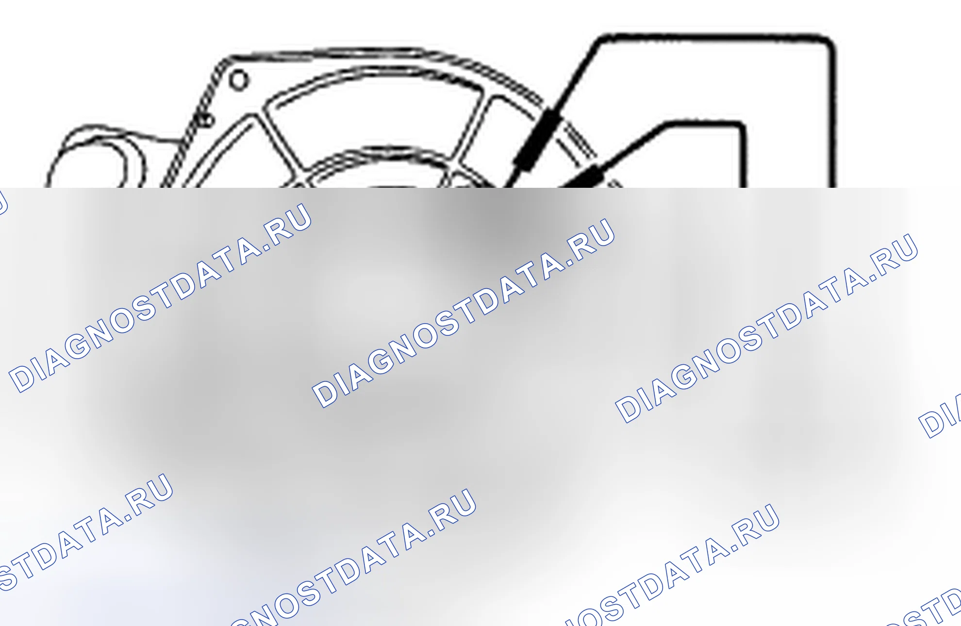 Рис. 37: Подключение клеммы разъема двигателя к аккумулятору. Subaru Impreza GD/GC/GG рестайлинг 2