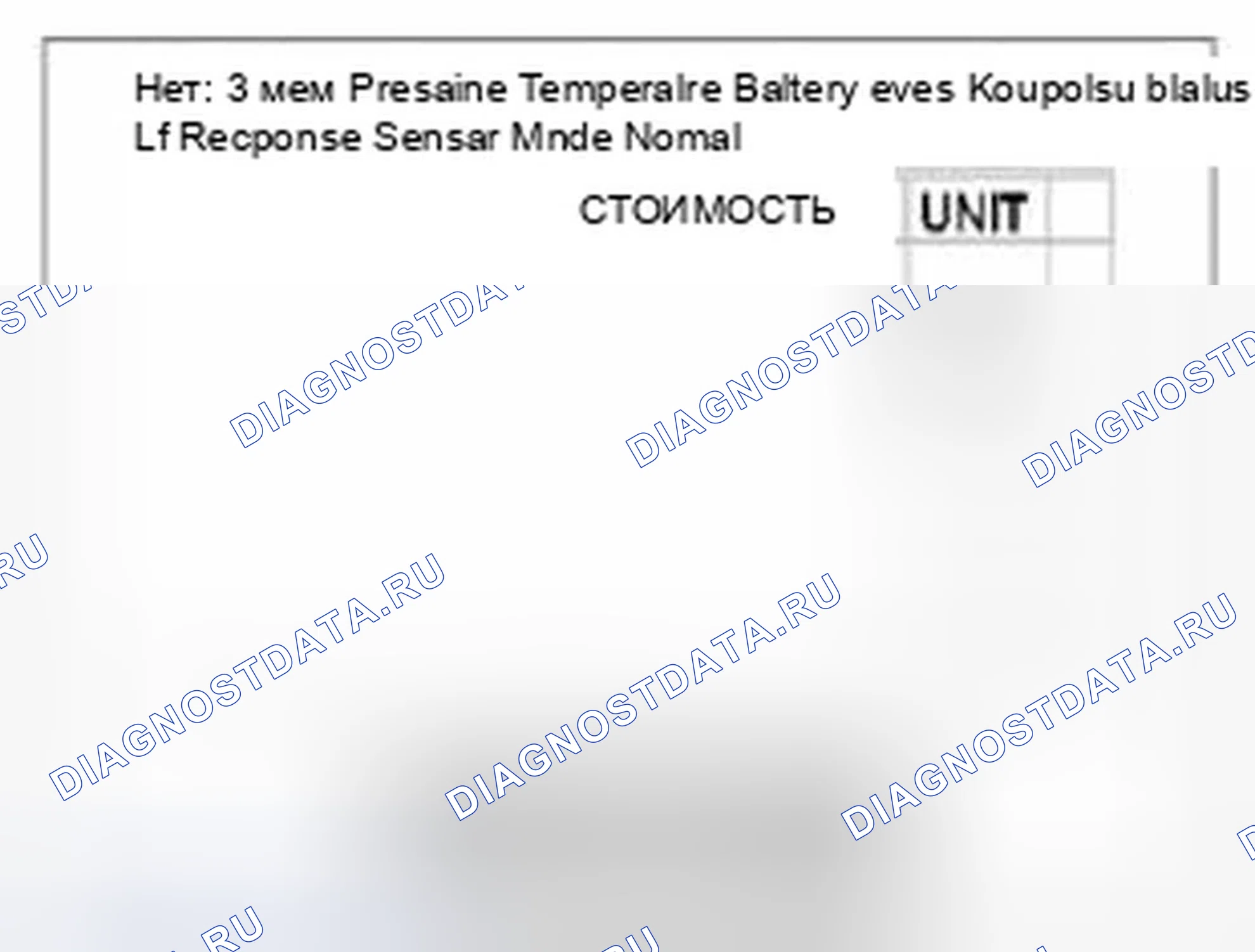 Рис. 75: Мониторинг данных GDS. Hyundai Veloster I