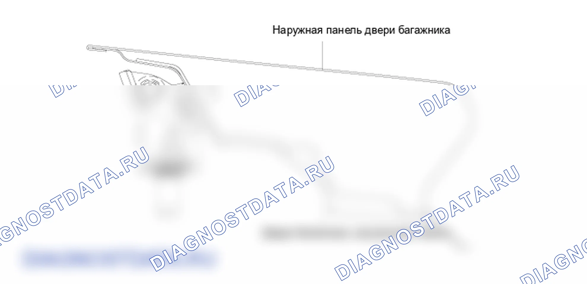 Дверь багажника. Hyundai GRAND i10/Xcent BA