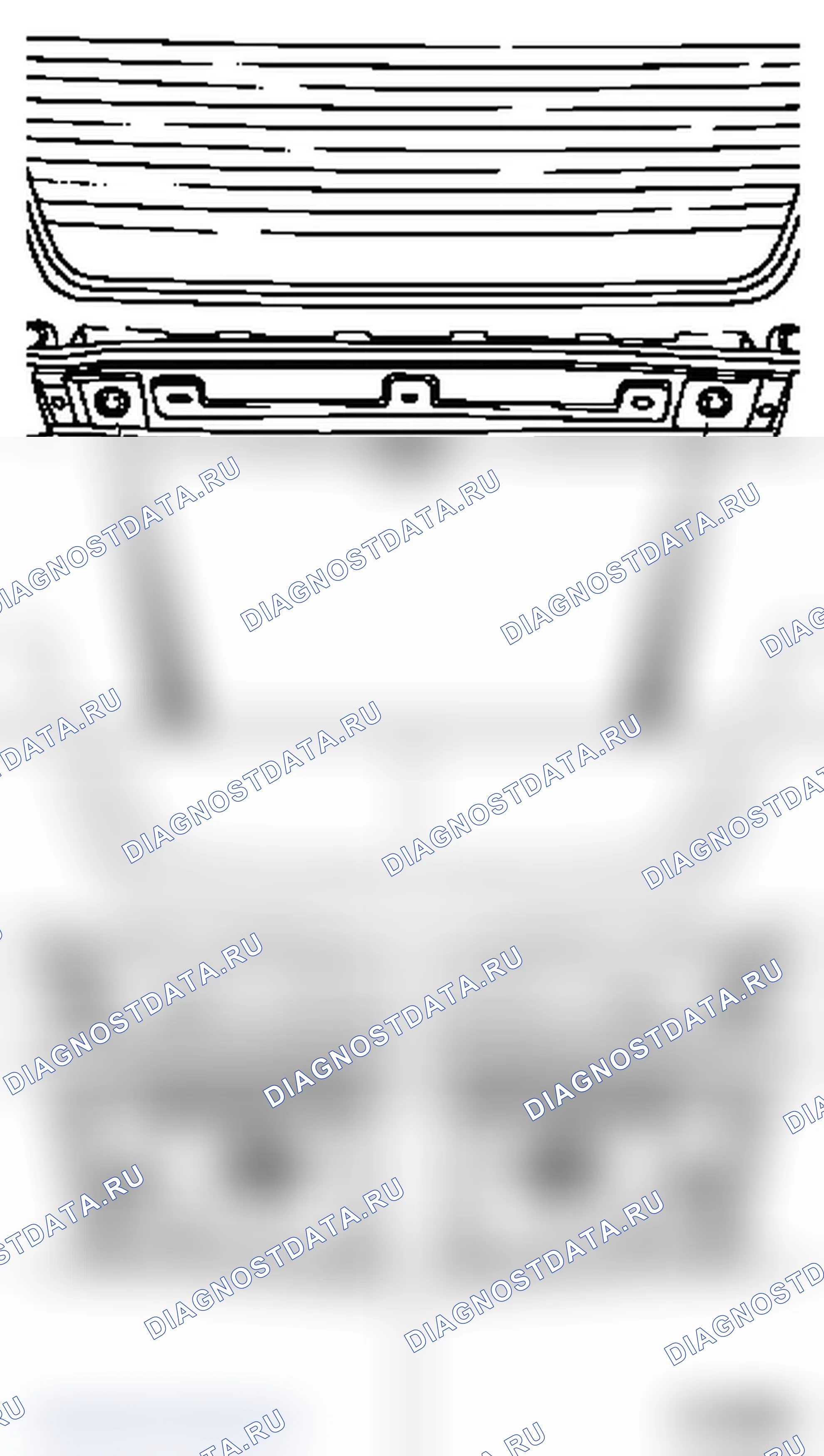 Демонтаж и монтаж шарнира задней откидной двери (модели F35, F70). Opel Astra G