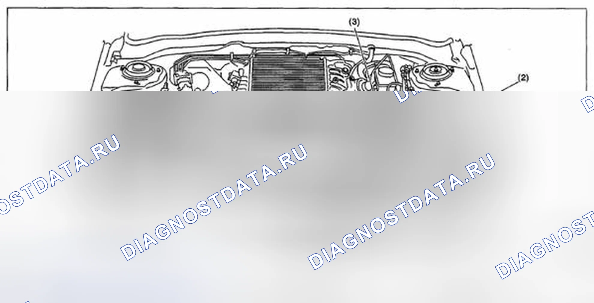 Рис. 219: МОТОРНЫЙ ОТСЕК. Subaru Impreza WRX STI GR