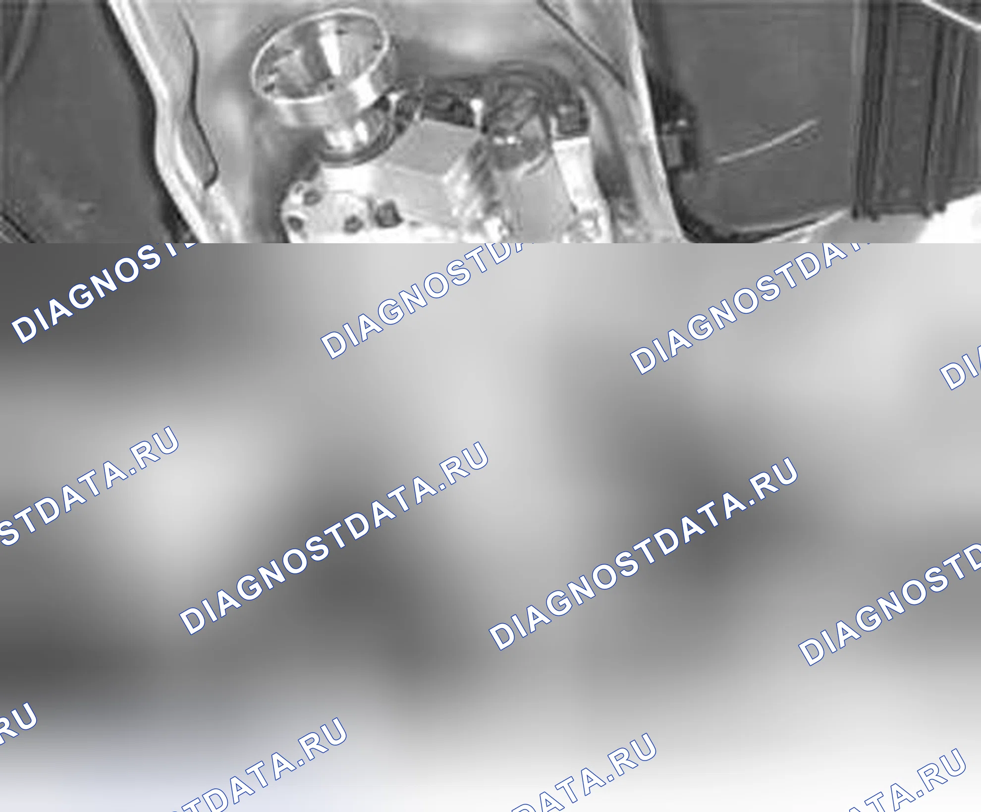 Рис. 618: Установка конечного привода. Volvo S80 I рестайлинг