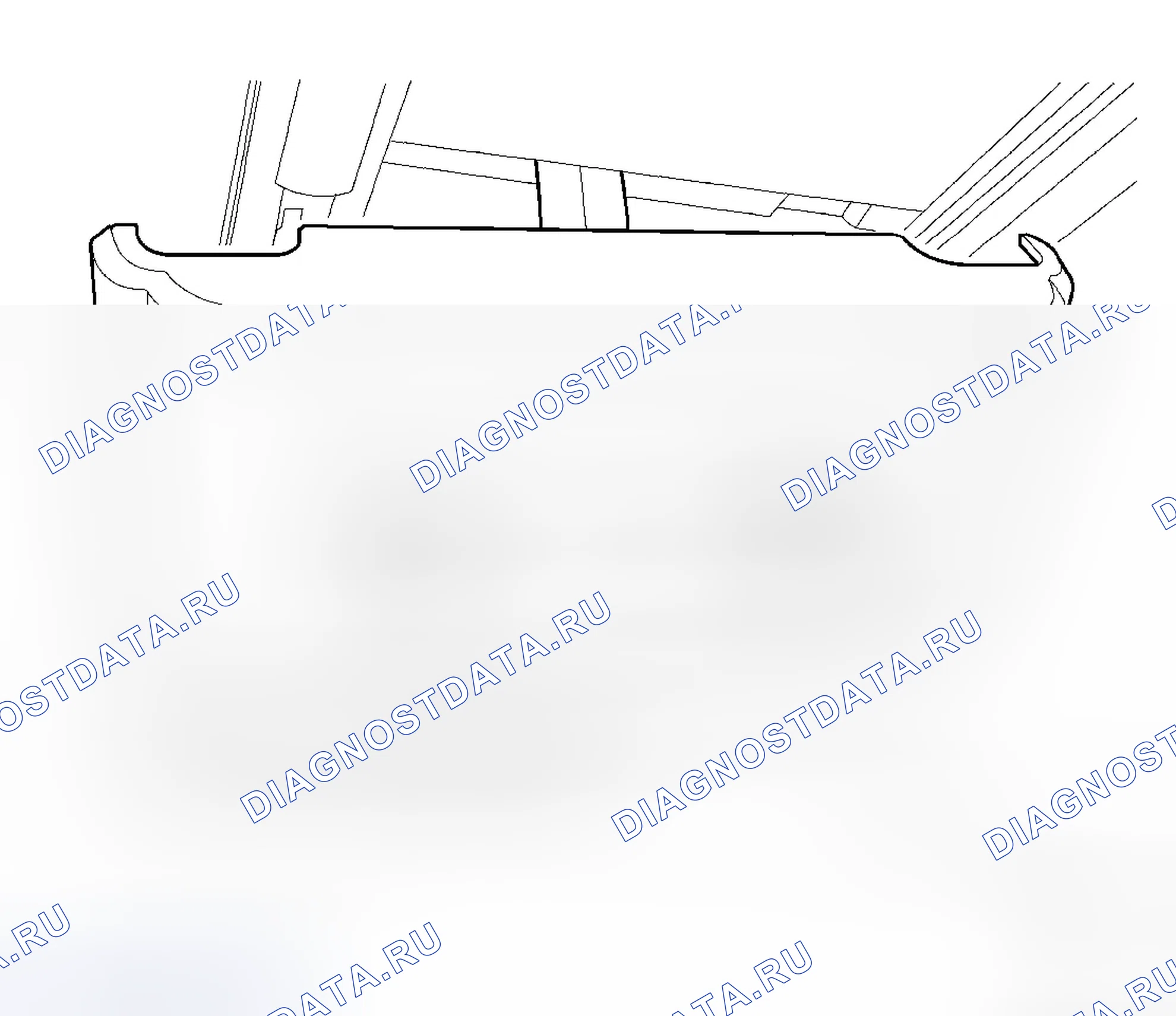 Рис. 403: ДЕМОНТАЖ. Dodge Caravan IV