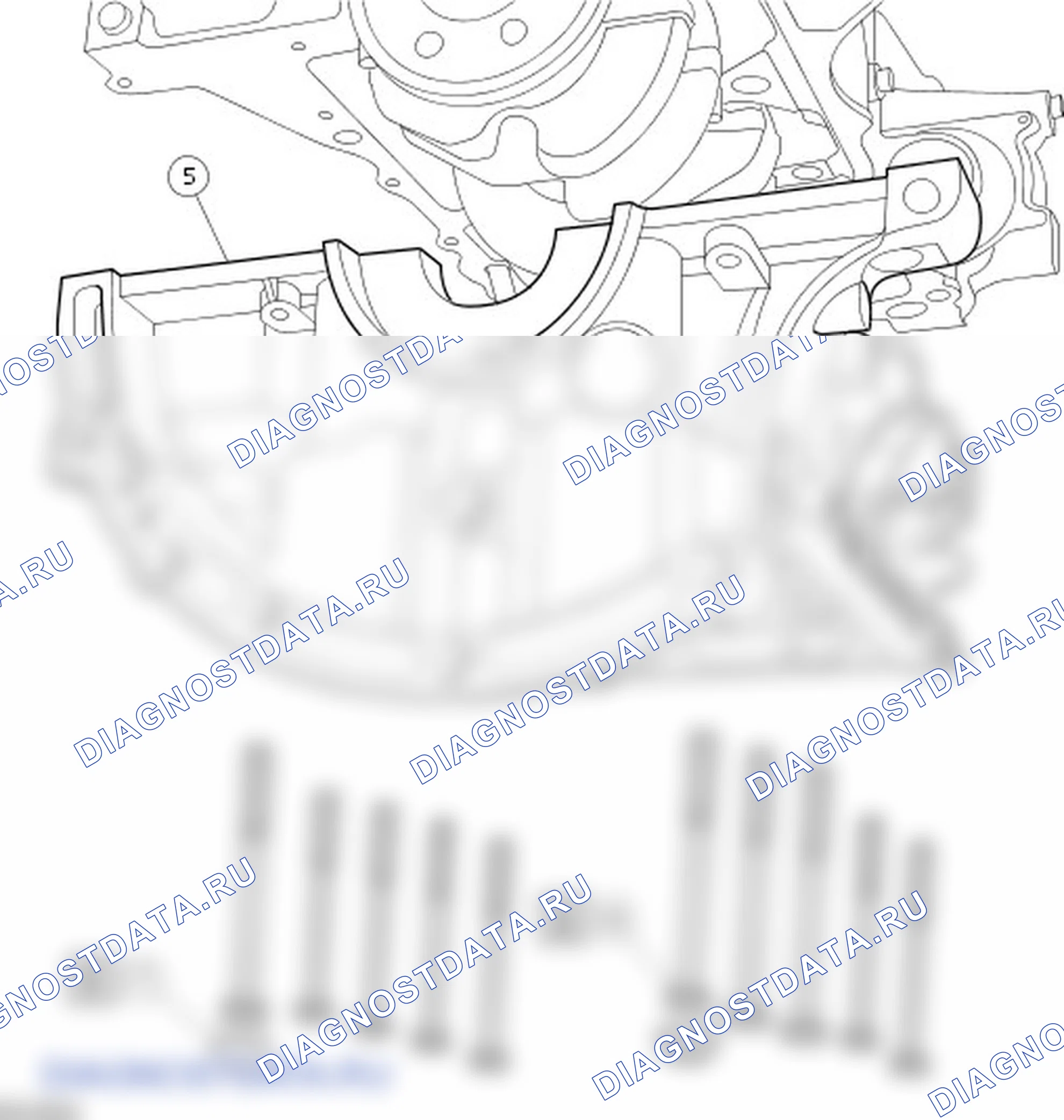 Сборка двигателя. Ford C-MAX I рестайлинг