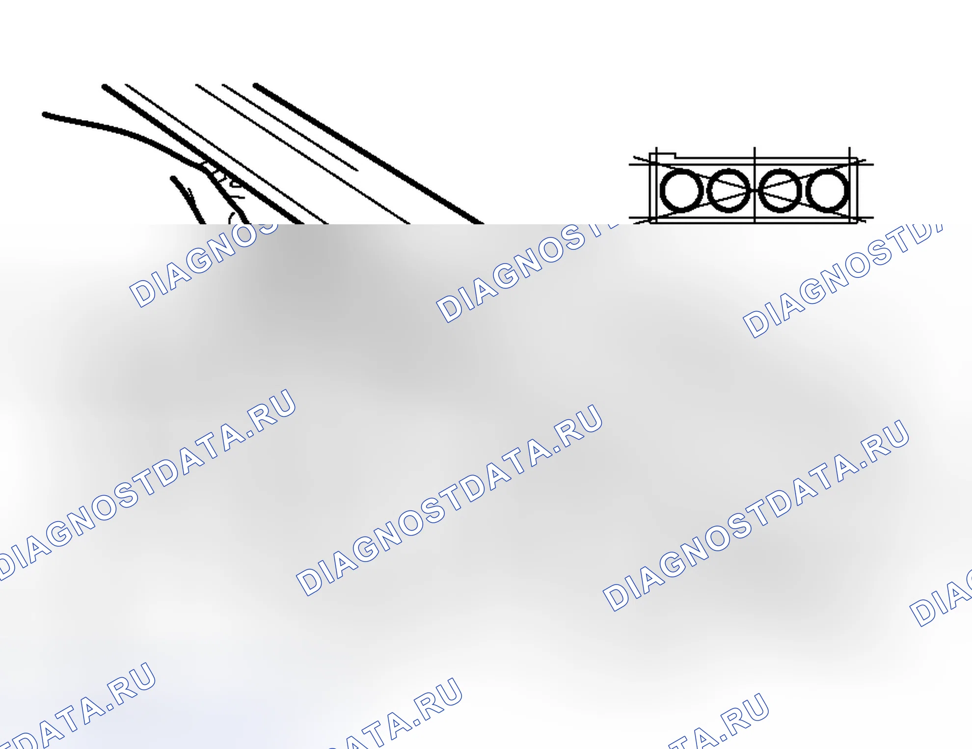 Рис. 292: БЛОК ЦИЛИНДРОВ. Honda Envix I