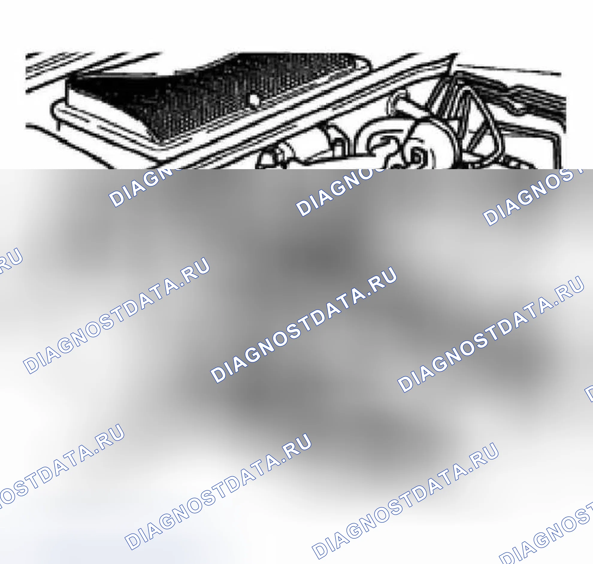 Рис. 6: Проверка топливной системы двигателя. Audi A8 D2