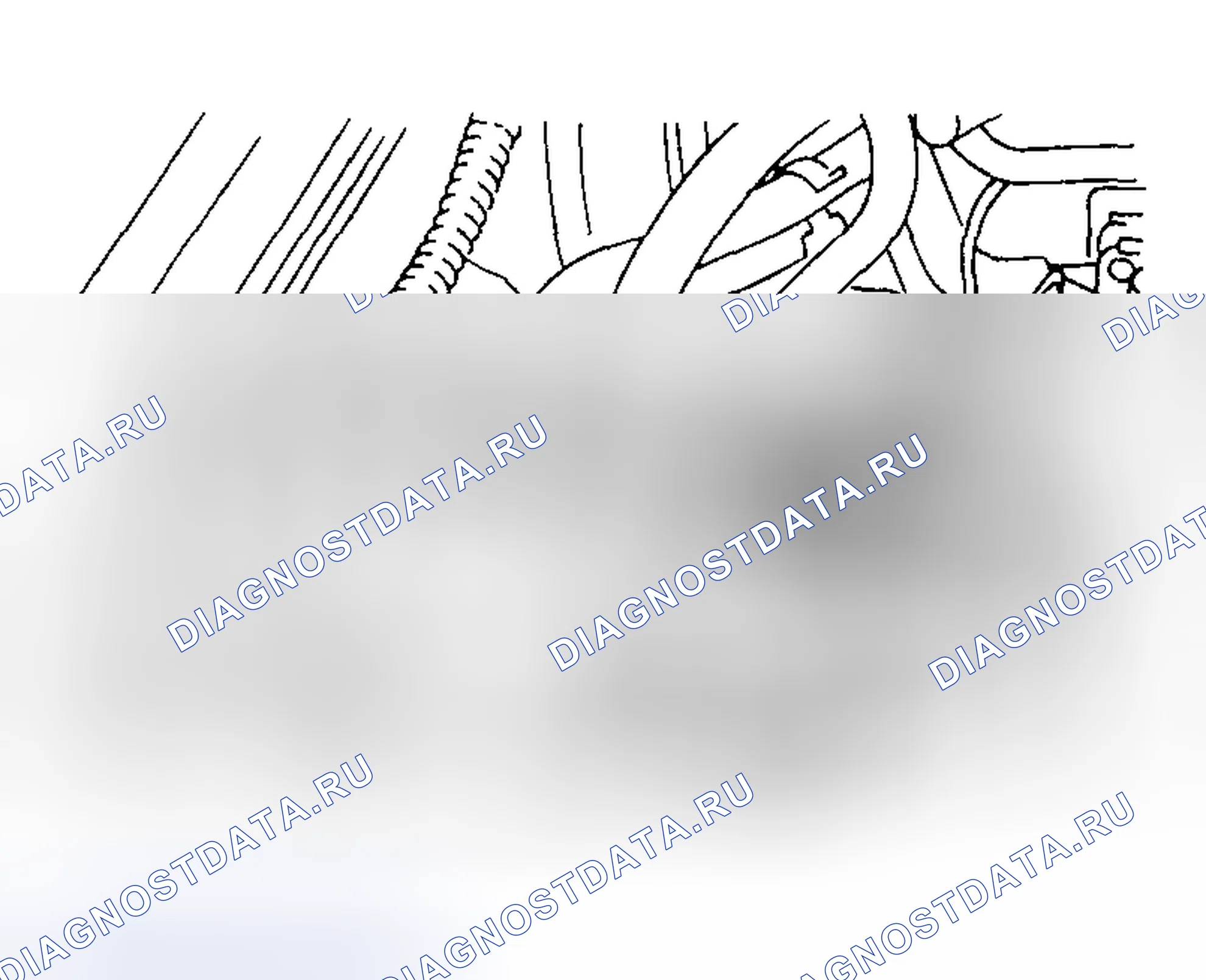 Рис. 154: Ограничитель качки. Subaru Outback BH