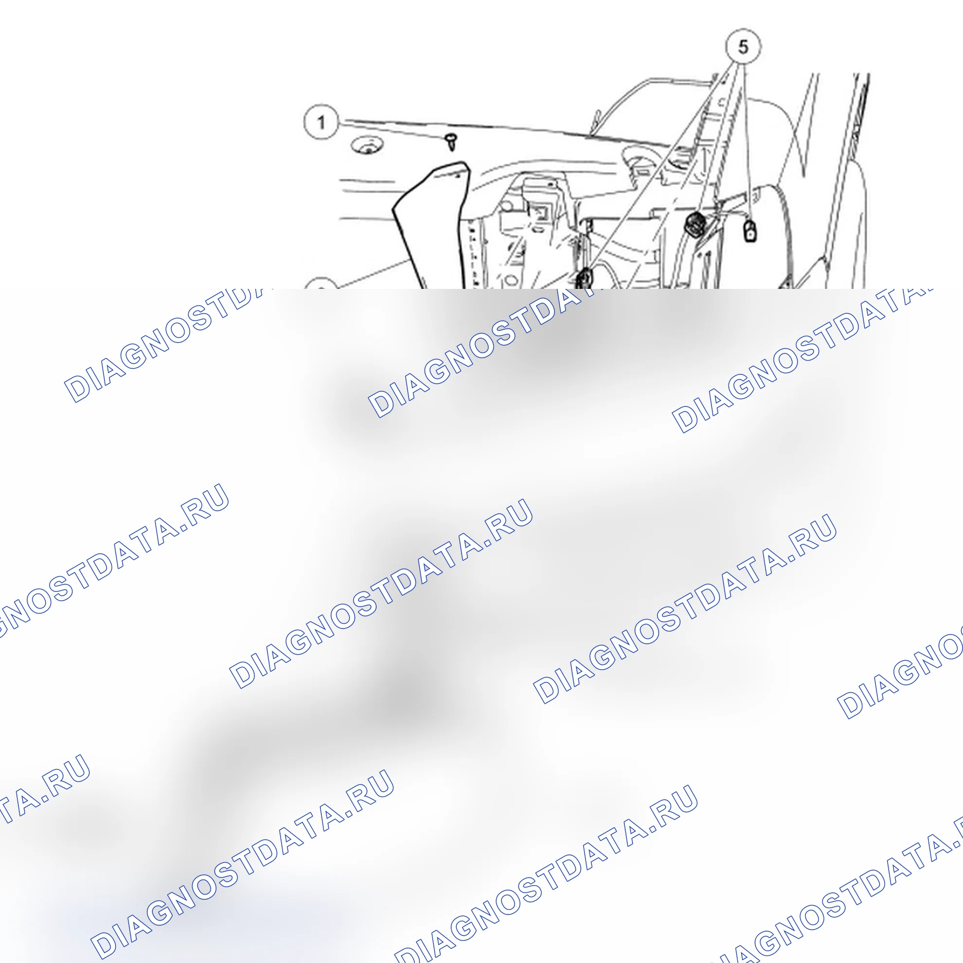 Рис. 91: Фара в сборе. Lincoln Mark LT