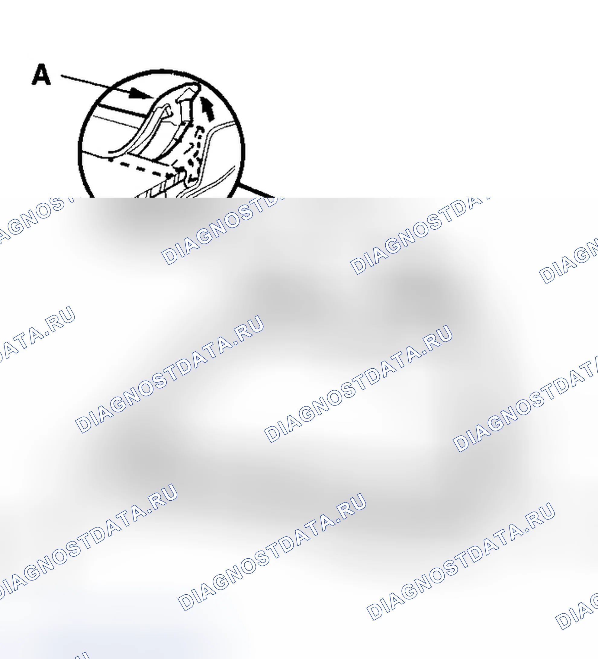 Рис. 3: Замена лобового стекла. Honda Odyssey I
