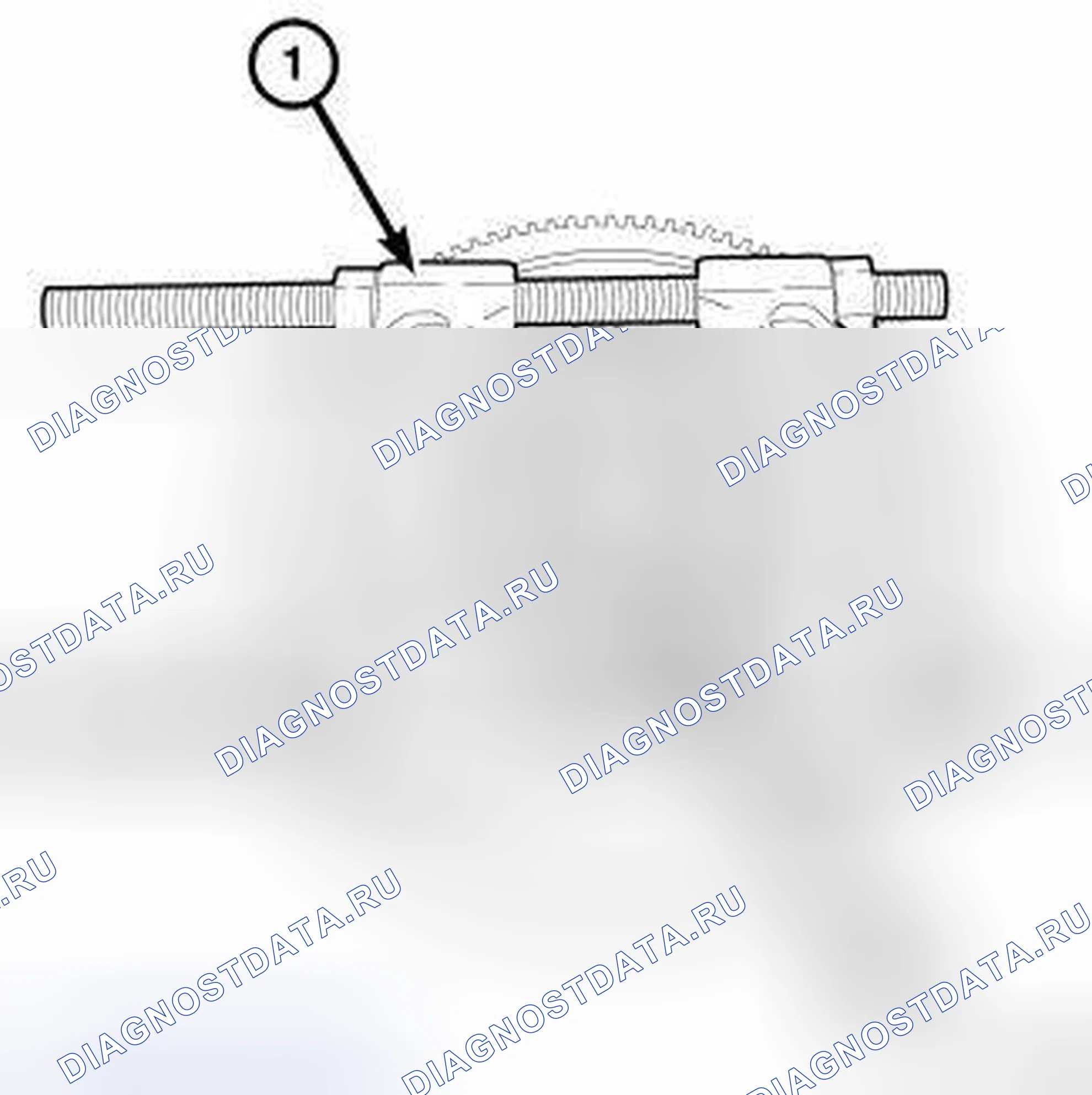 Рис. 573: ДЕМОНТАЖ. RAM Pickup 2500 