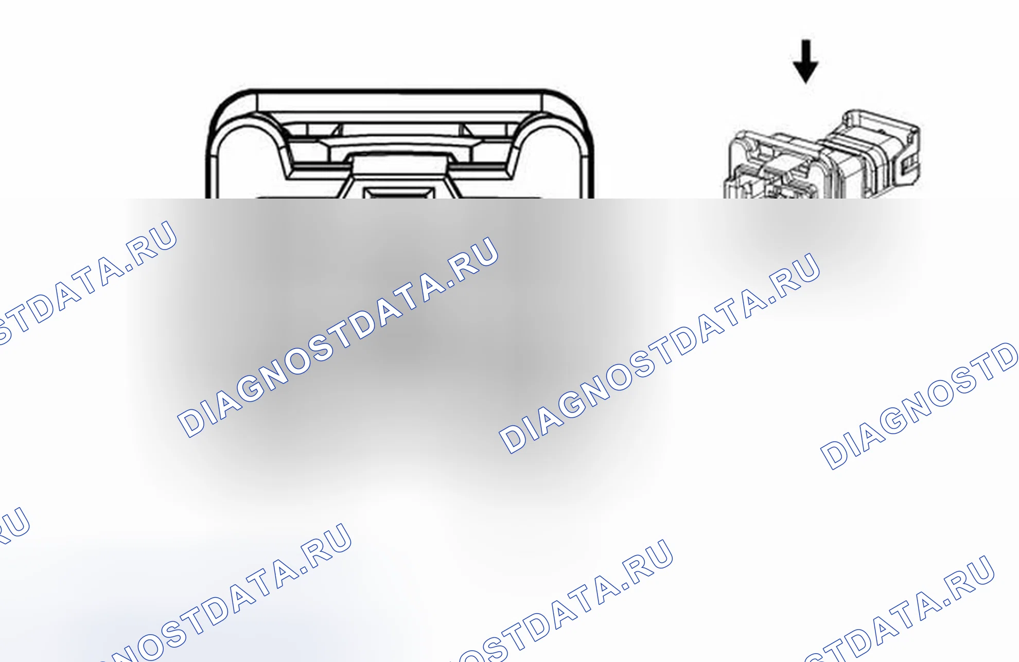 Рис. 9: Q17A Топливная форсунка 1. Chevrolet Volt I