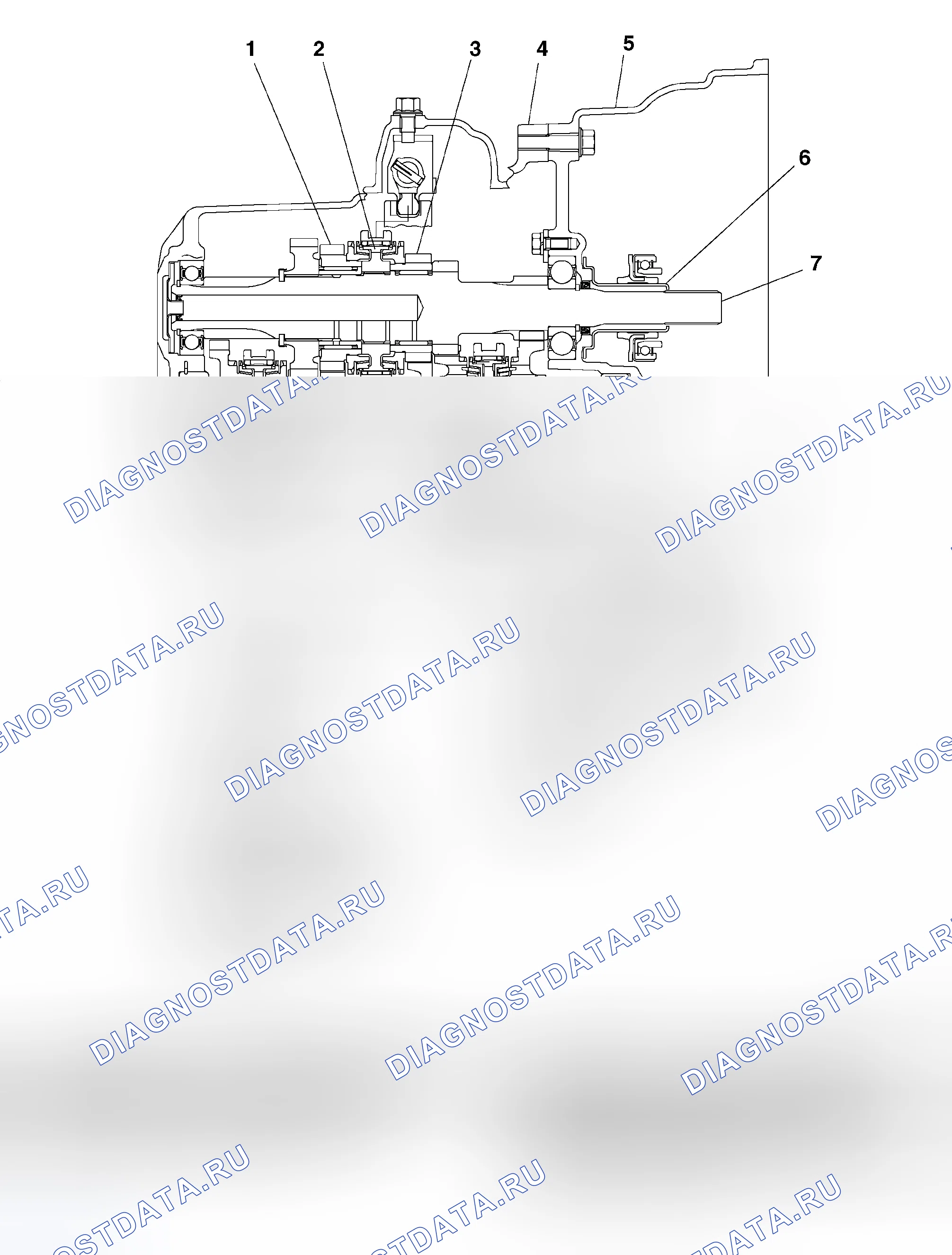 Рис. 1: Разрез <F5M42-1>. Mitsubishi Lancer Evolution IX