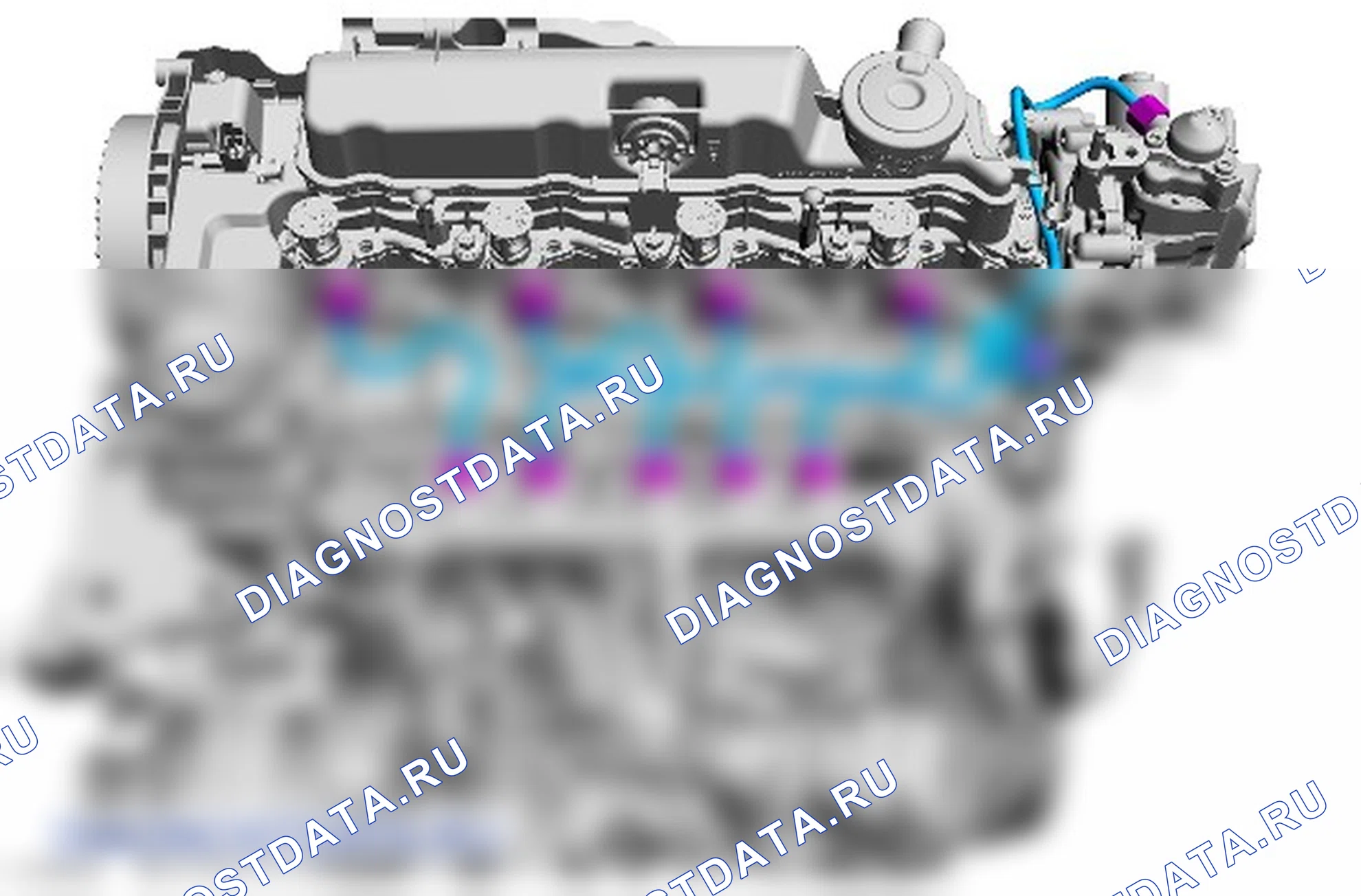 Как снять присоединяемые детали двигателя. Ford S-MAX II