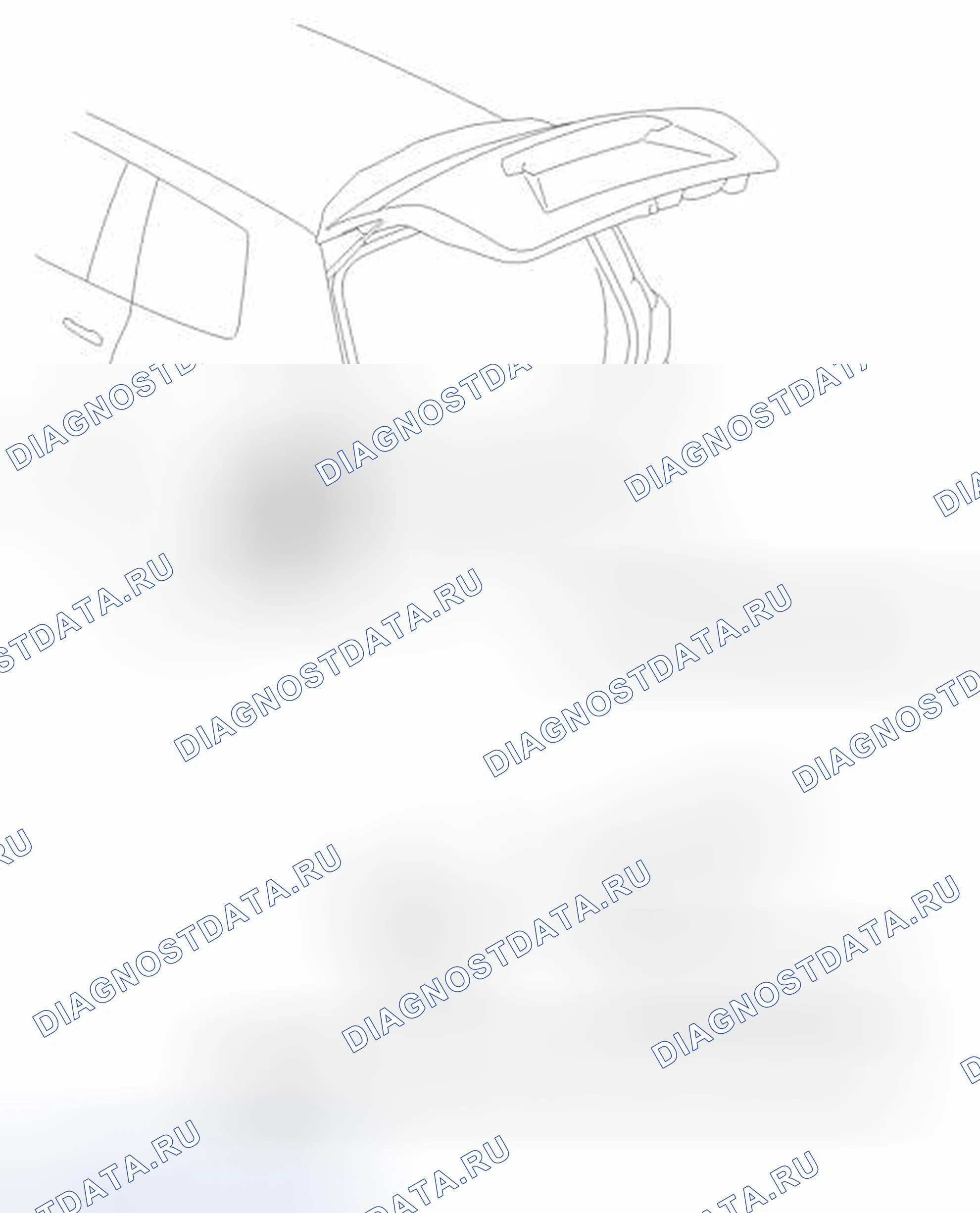 Рис. 226: ИЛЛЮСТРАЦИЯ. Toyota Highlander II рестайлинг