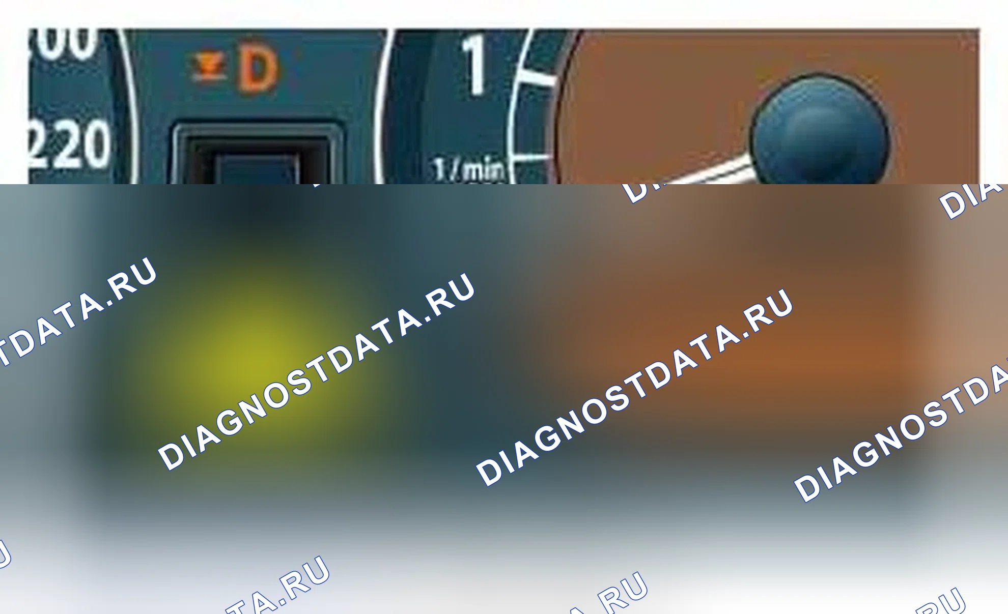 Рис. 110: Дисплеи в случае отказа. BMW M6 E63/E64