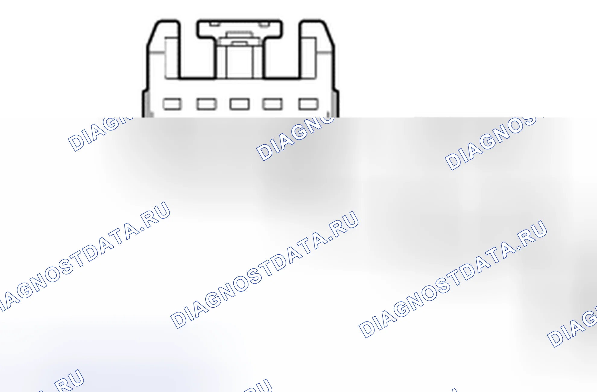 Рис. 65: ТОЧЕЧНОЕ ИСПЫТАНИЕ Т: ОБЕ ПРОТИВОТУМАННЫЕ ФАРЫ НЕ РАБОТАЮТ. Hyundai ix55 I