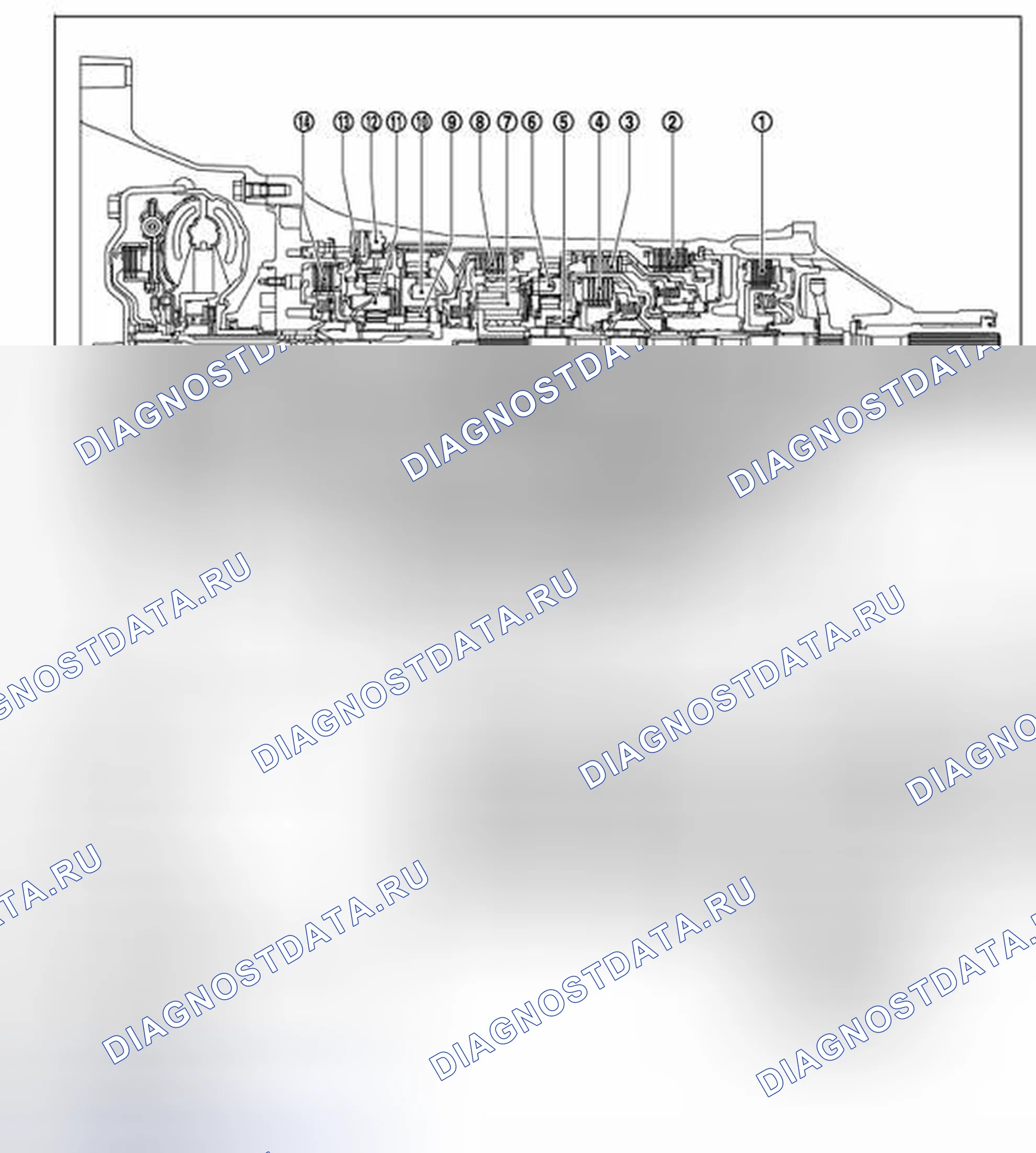 Рис. 23: Поперечное сечение. Honda MDX I