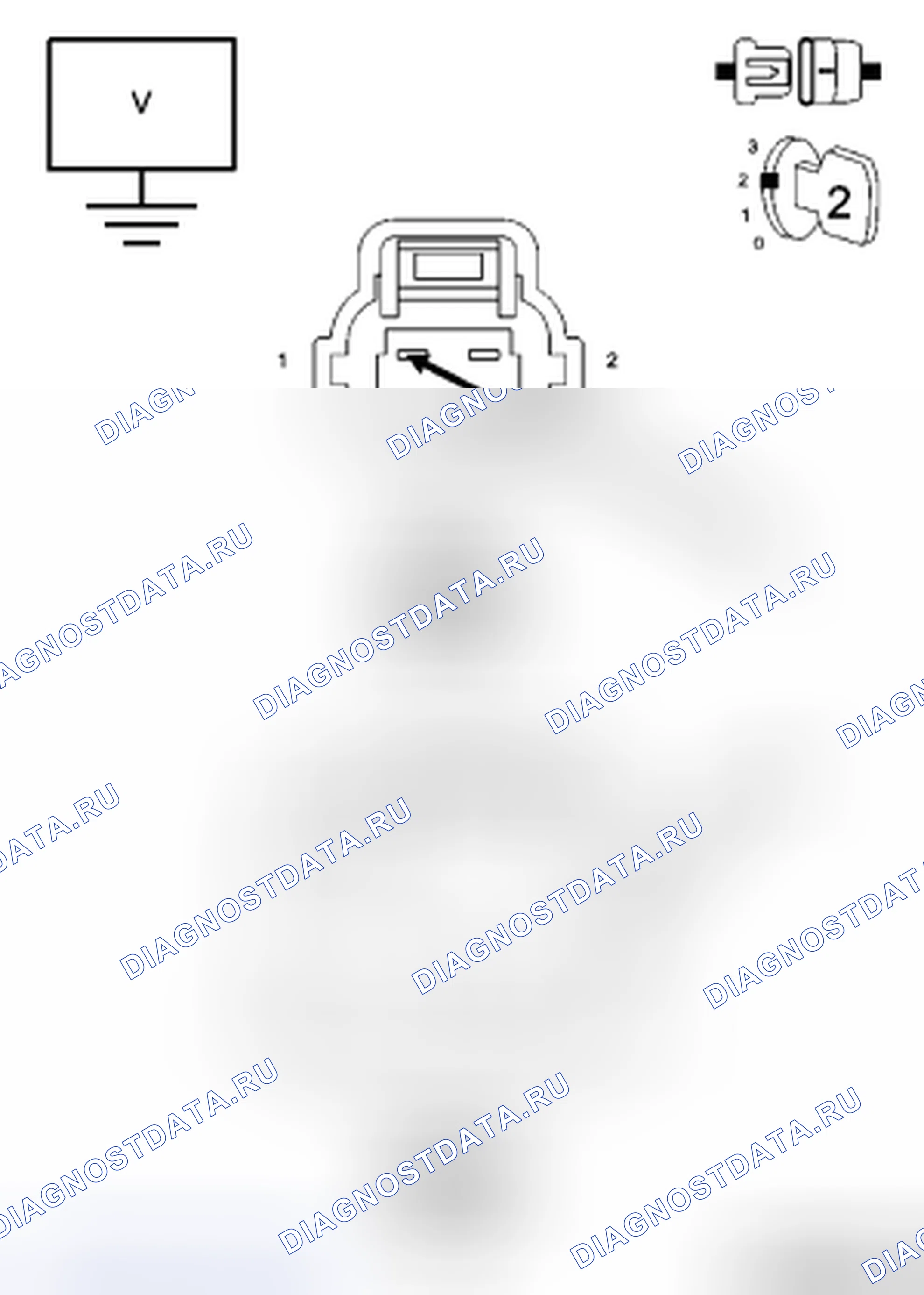 Рис. 266: Диагностический тест. Dodge Cab & Chassis R3500 HD 