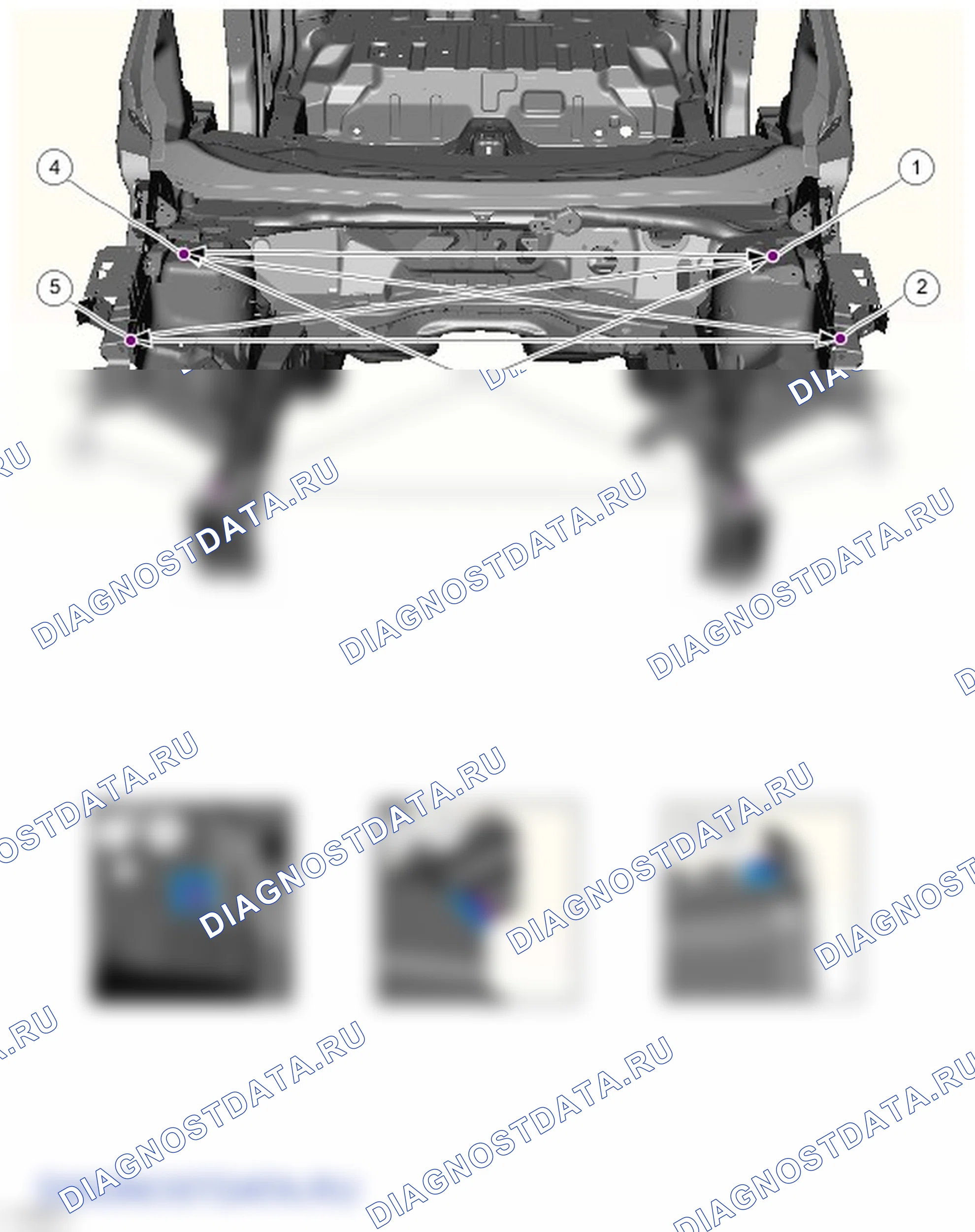 Как проверить зазоры кузова. Ford Tourneo Courier I