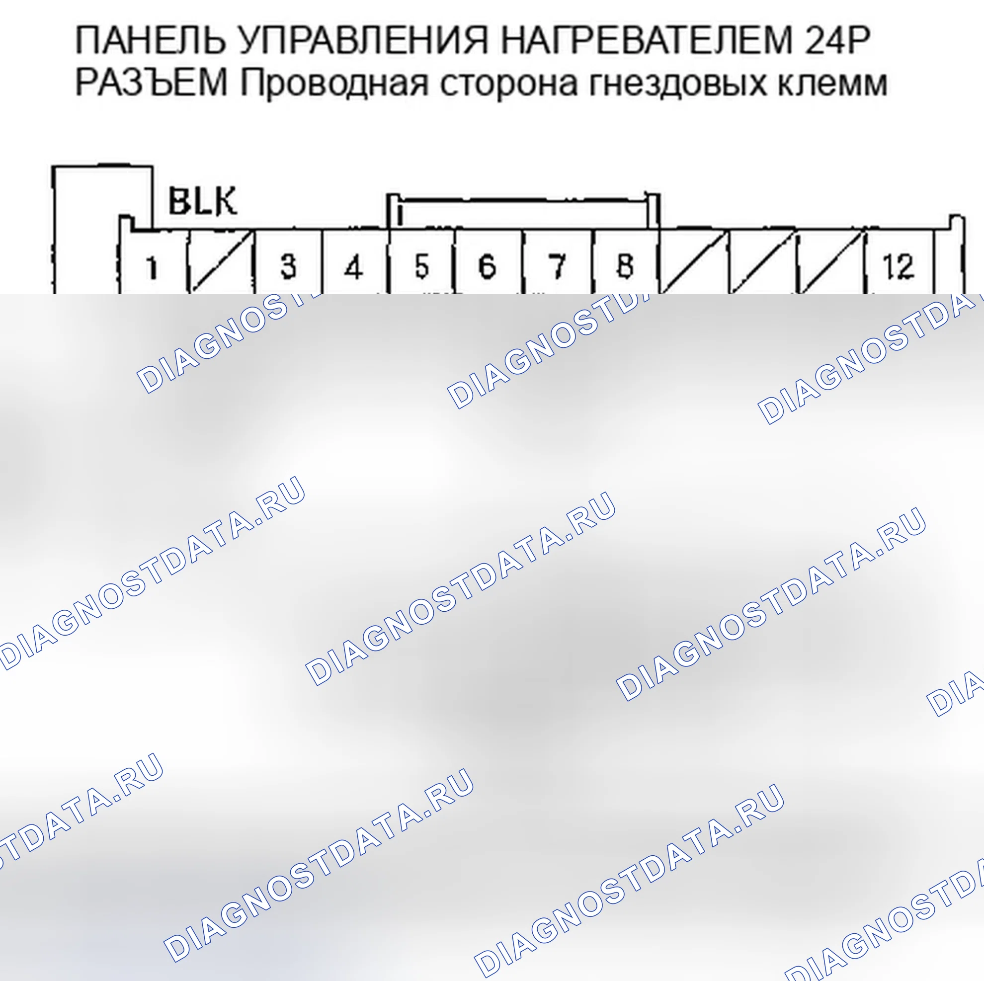 Рис. 7: Индикатор расшифровка кода ошибки 1: разомкнутый в цепи двигателя управления смешиванием воздуха. Honda Civic VIII
