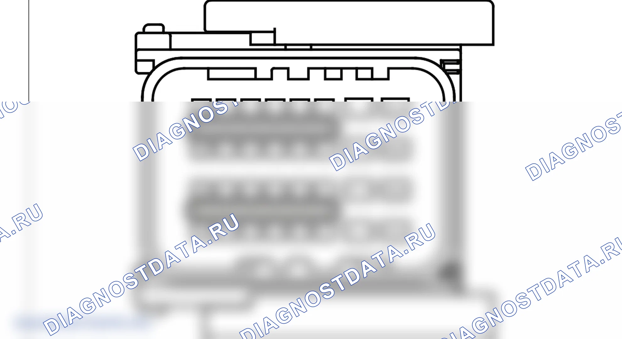 Распиновка разъёма B02 — внешний вид и назначение контактов. Tank Tank 500 I
