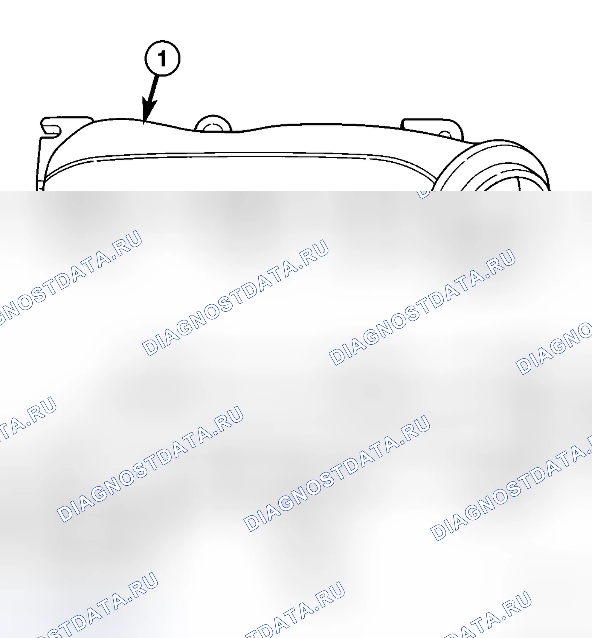 Рис. 128: ВЫПУСКНОЙ КОЛЛЕКТОР. Dodge Nitro I